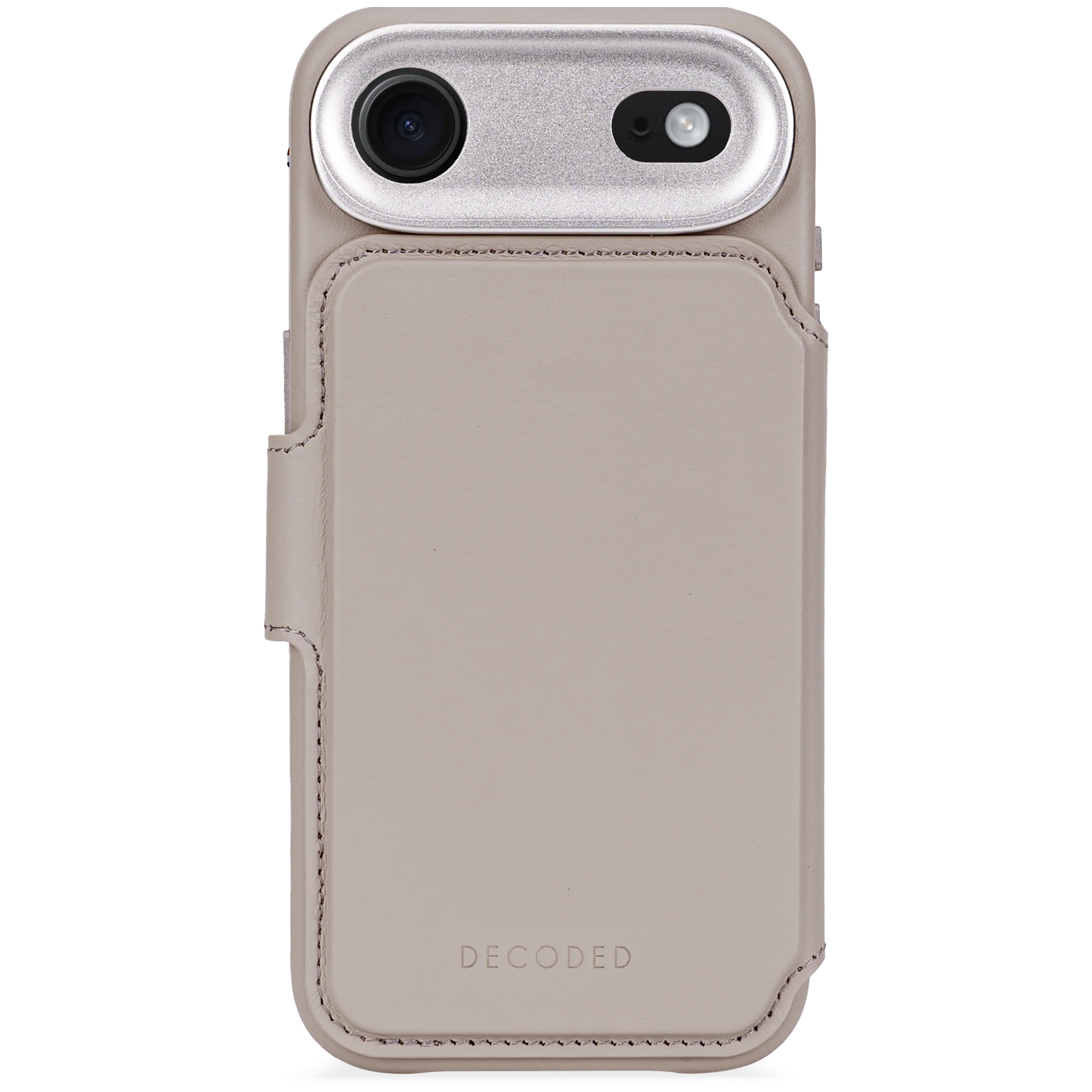 Decoded Lommebokdeksel i skinn med MagSafe til iPhone Air - Clay - Image 3