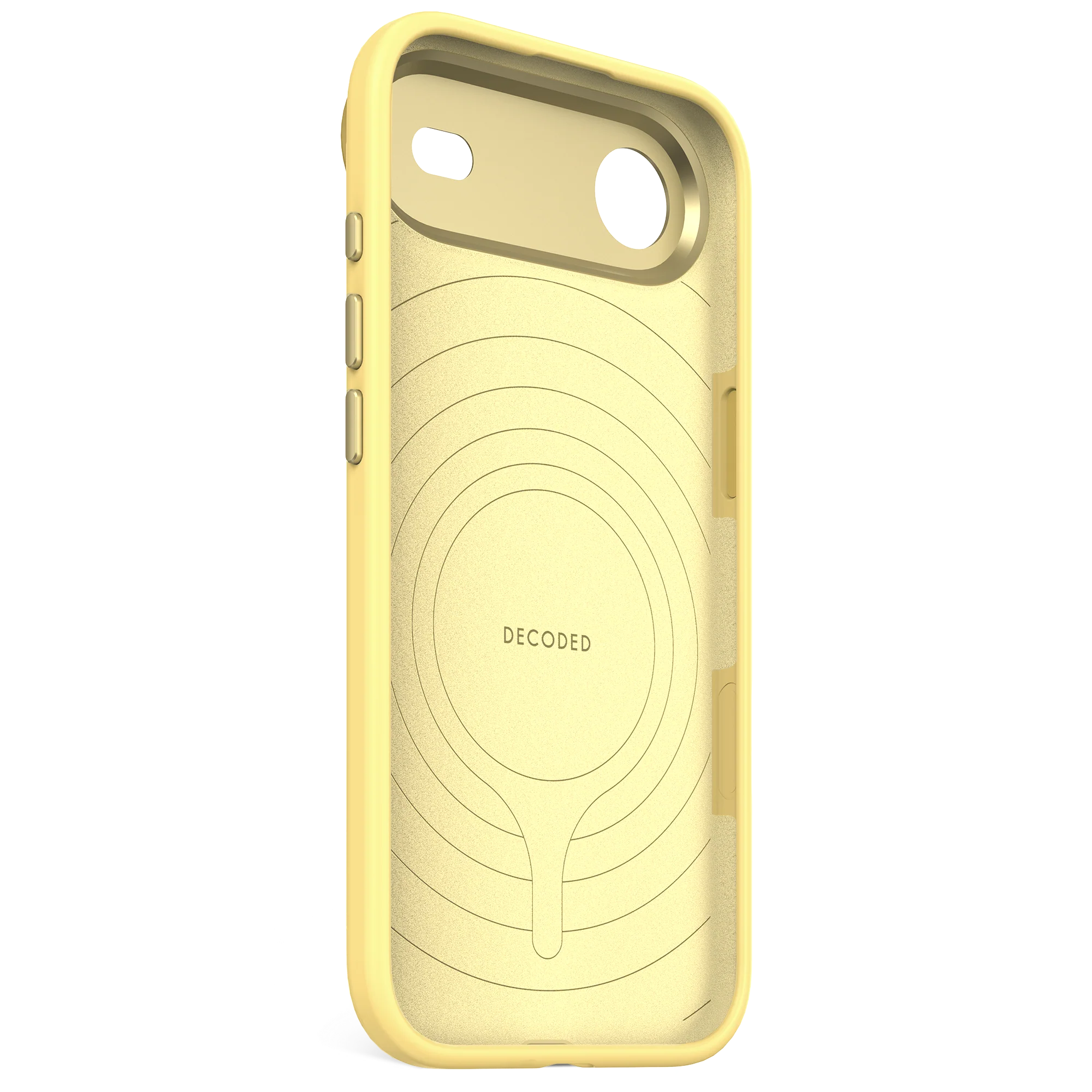 Decoded BackCover MagSafe Silikondeksel til iPhone Air - Yuma Yellow - Image 2