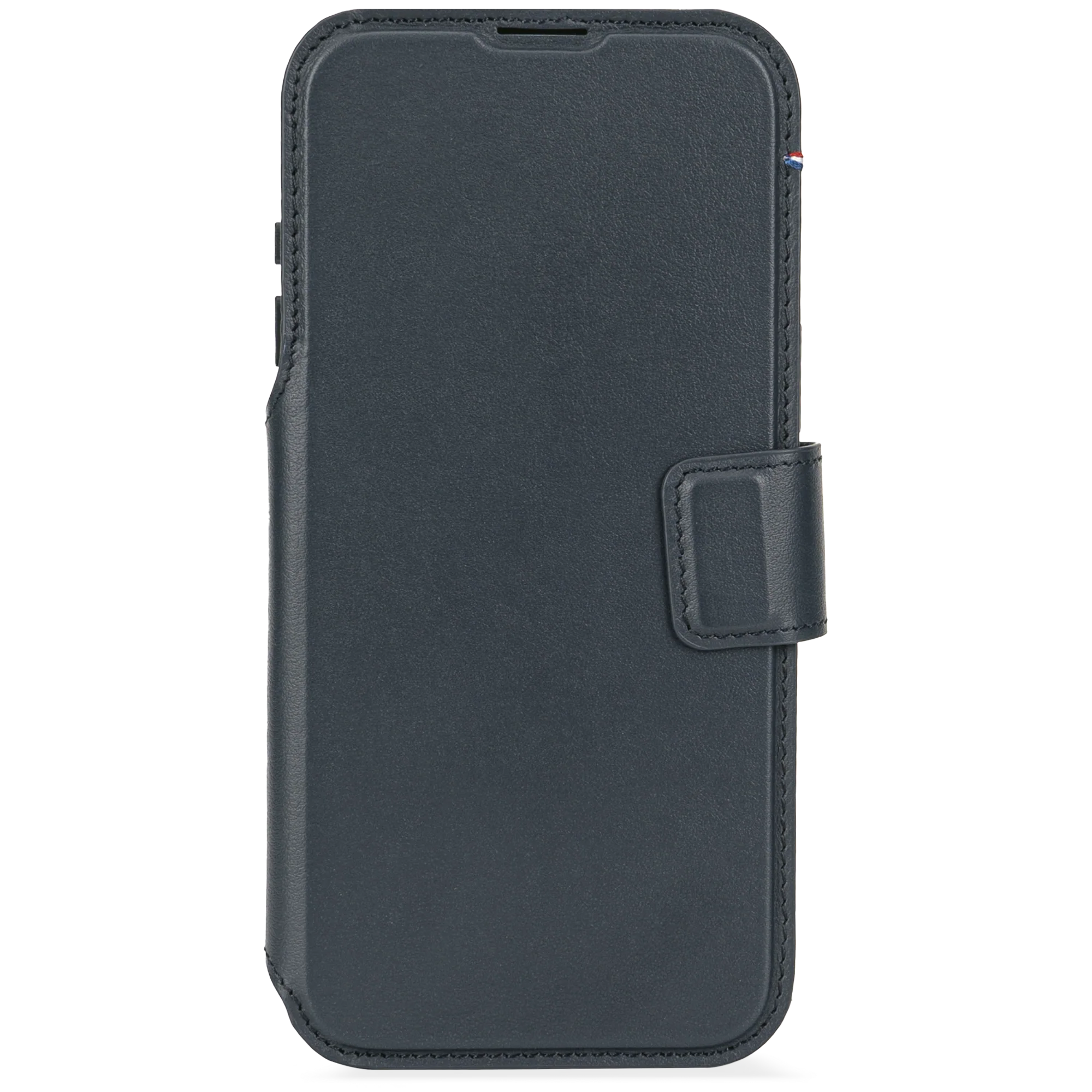 Decoded Lommebokdeksel i skinn med MagSafe til iPhone 17 Pro - Navy