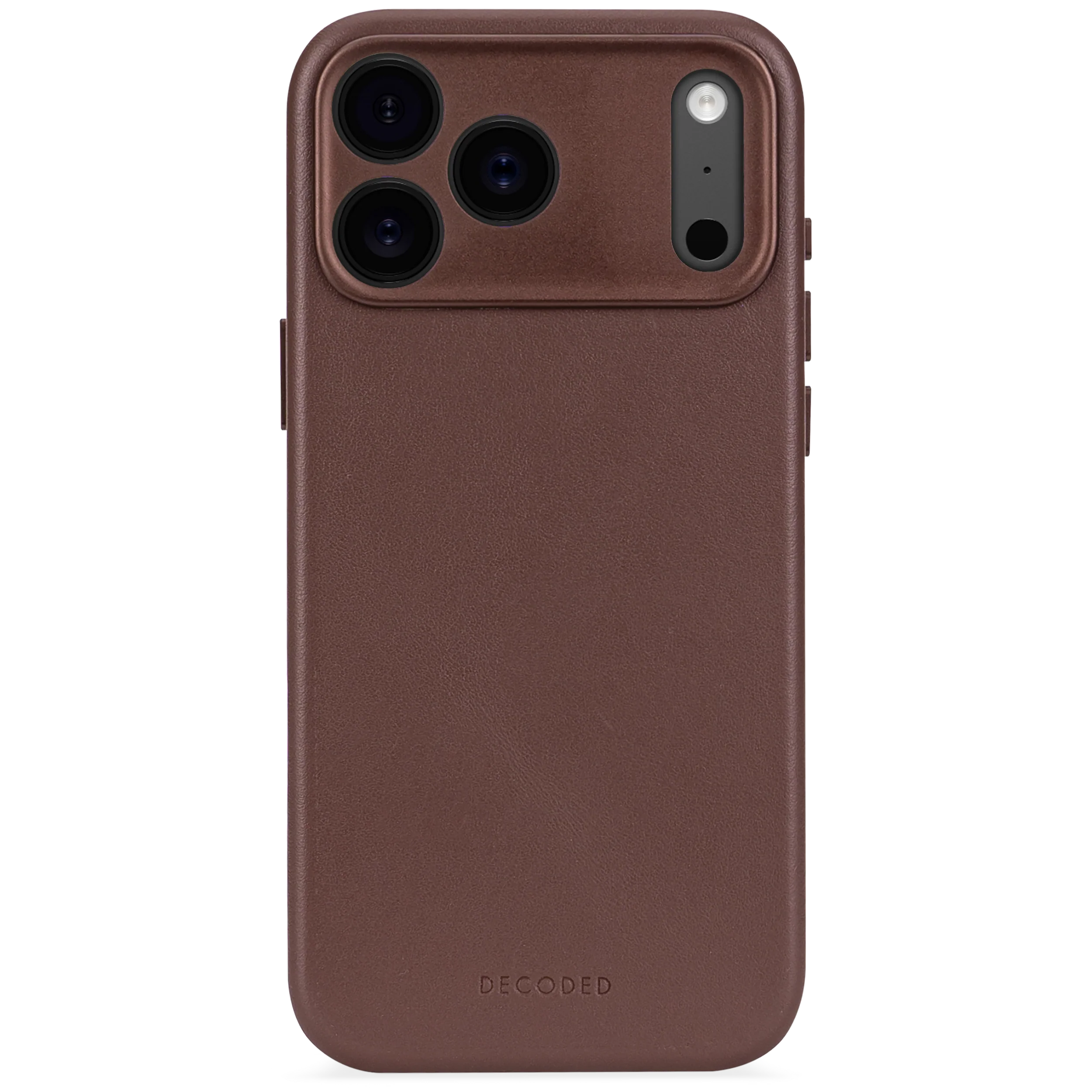 Decoded BackCover MagSafe Skinndeksel til iPhone 17 Pro - Brun