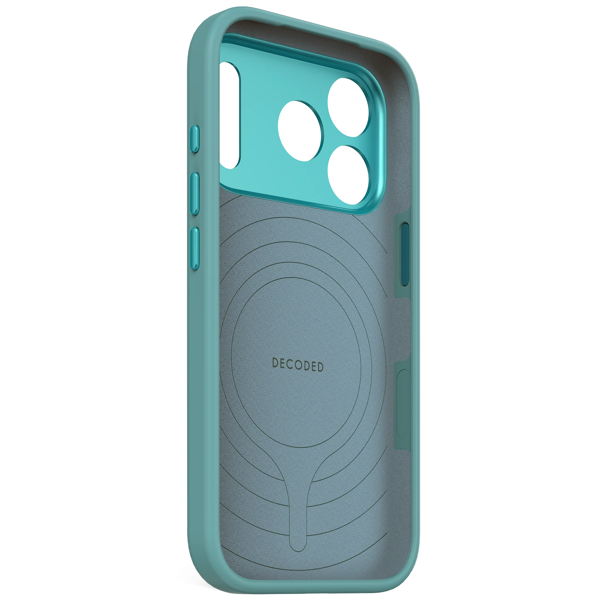 Decoded BackCover MagSafe Silikondeksel til iPhone 17 Pro - Retro Blue - Image 2