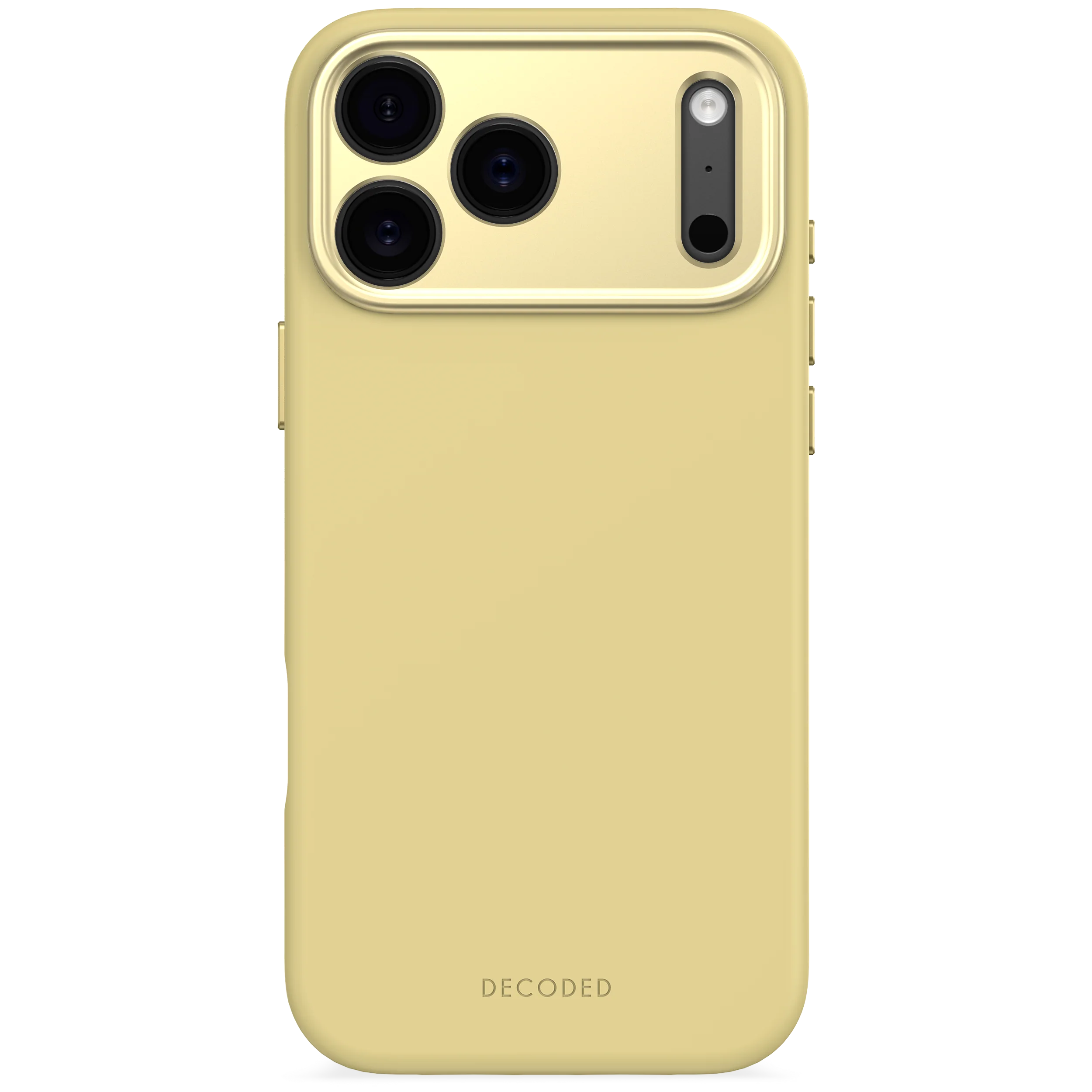 Decoded BackCover MagSafe Silikondeksel til iPhone 17 Pro Max - Yuma Yellow