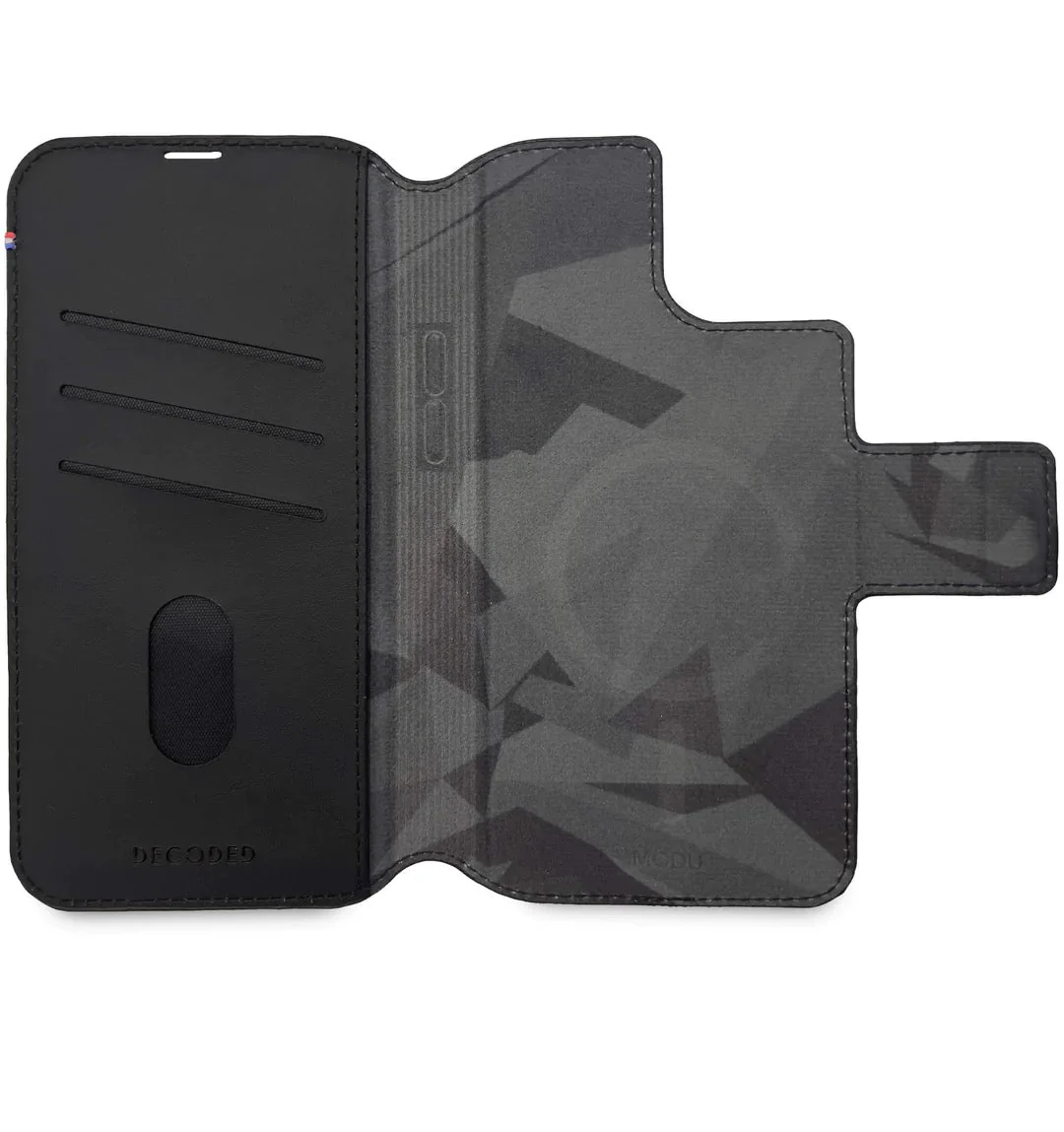 Decoded Lommebokdeksel i skinn med MagSafe til iPhone 14 Plus - Svart - Image 6