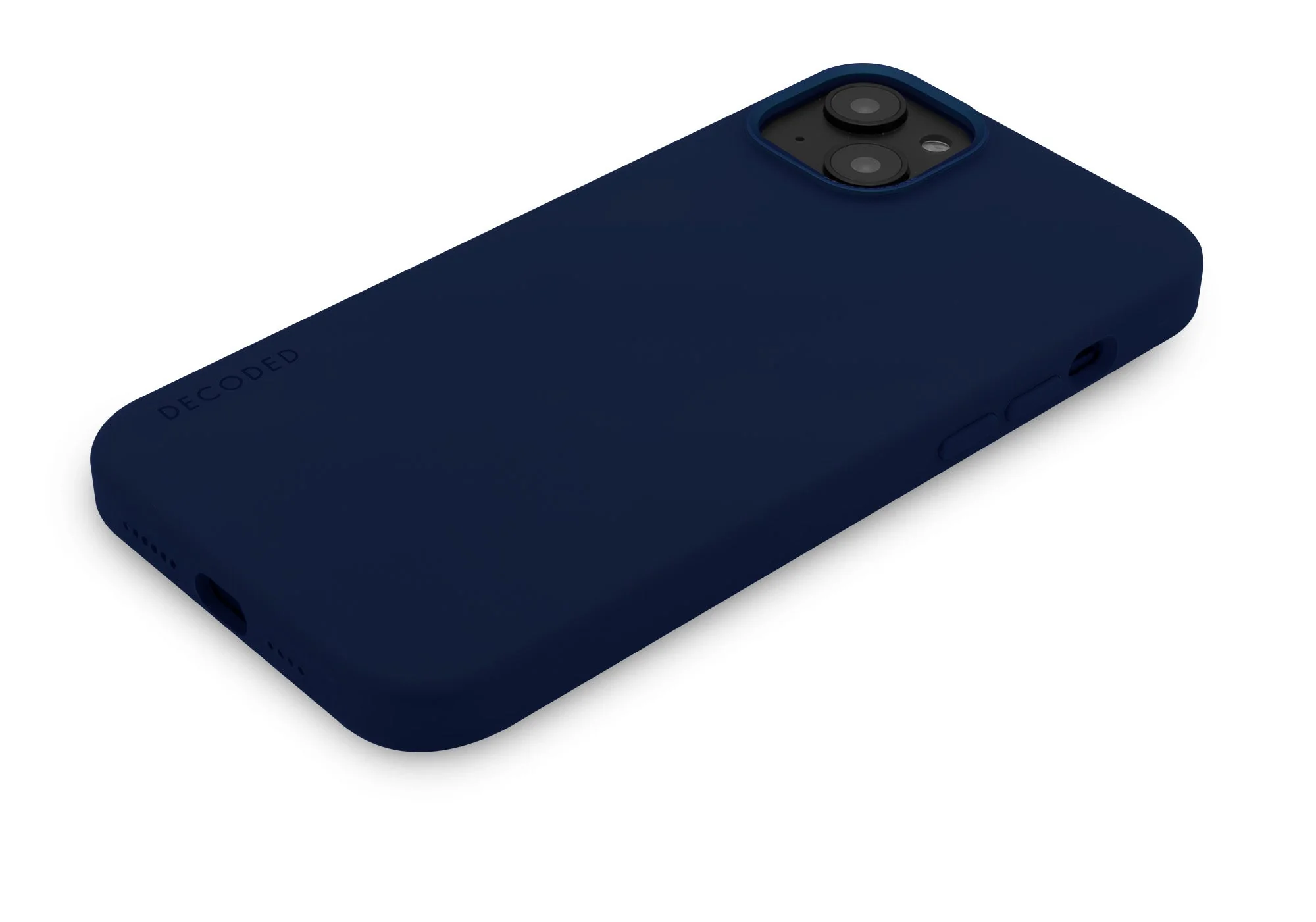 Decoded Silikon Backcover deksel til iPhone 14 Plus - Navy Peon - Image 4
