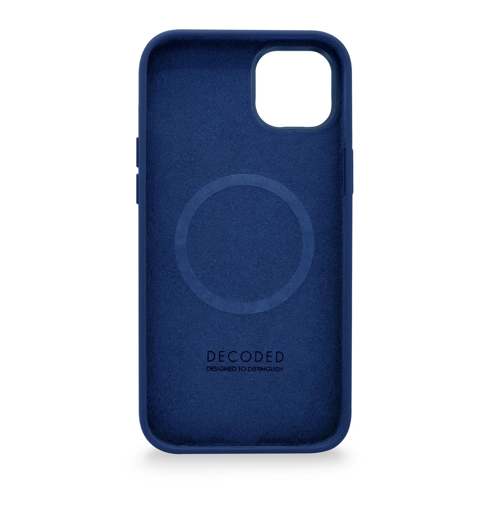 Decoded Silikon Backcover deksel til iPhone 14 Plus - Navy Peon - Image 6