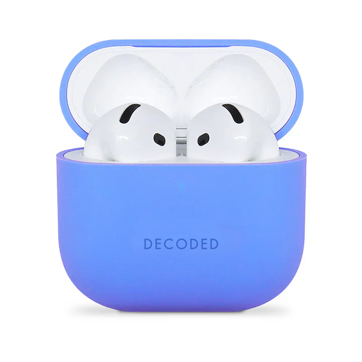 Decoded Silikondeksel til AirPods 4 - Blå - Image 2