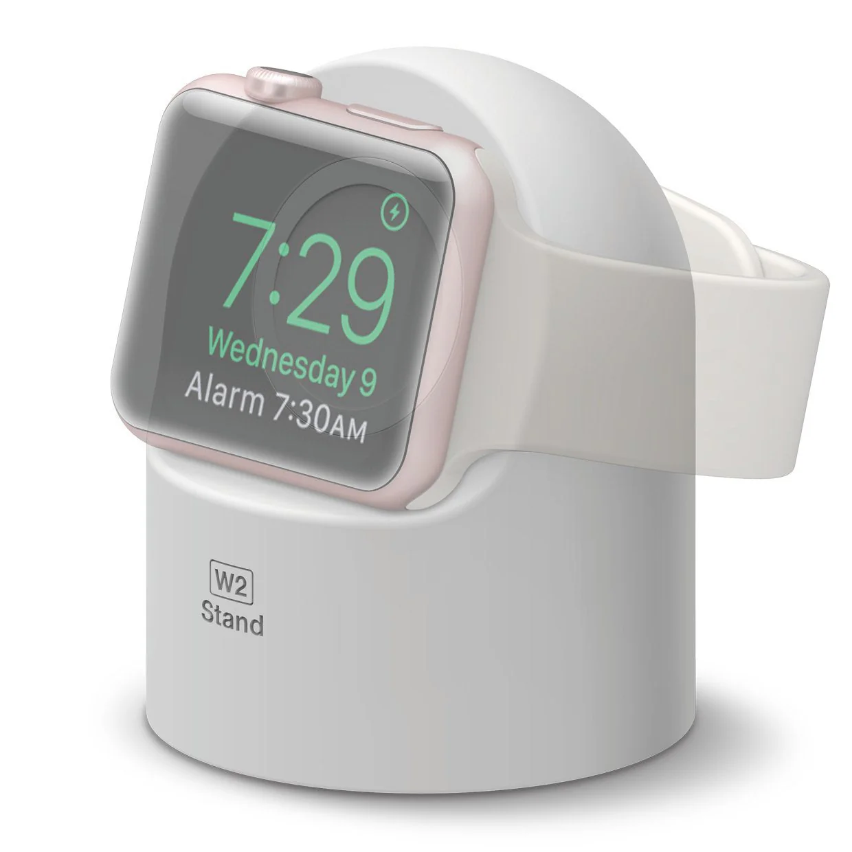 Elago W2 docking til Apple Watch - Hvit