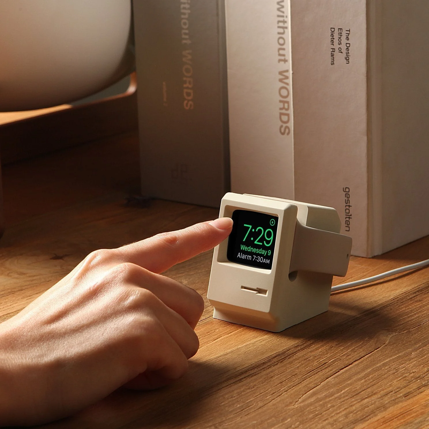 Elago W3 docking til Apple Watch - Hvit - Image 5