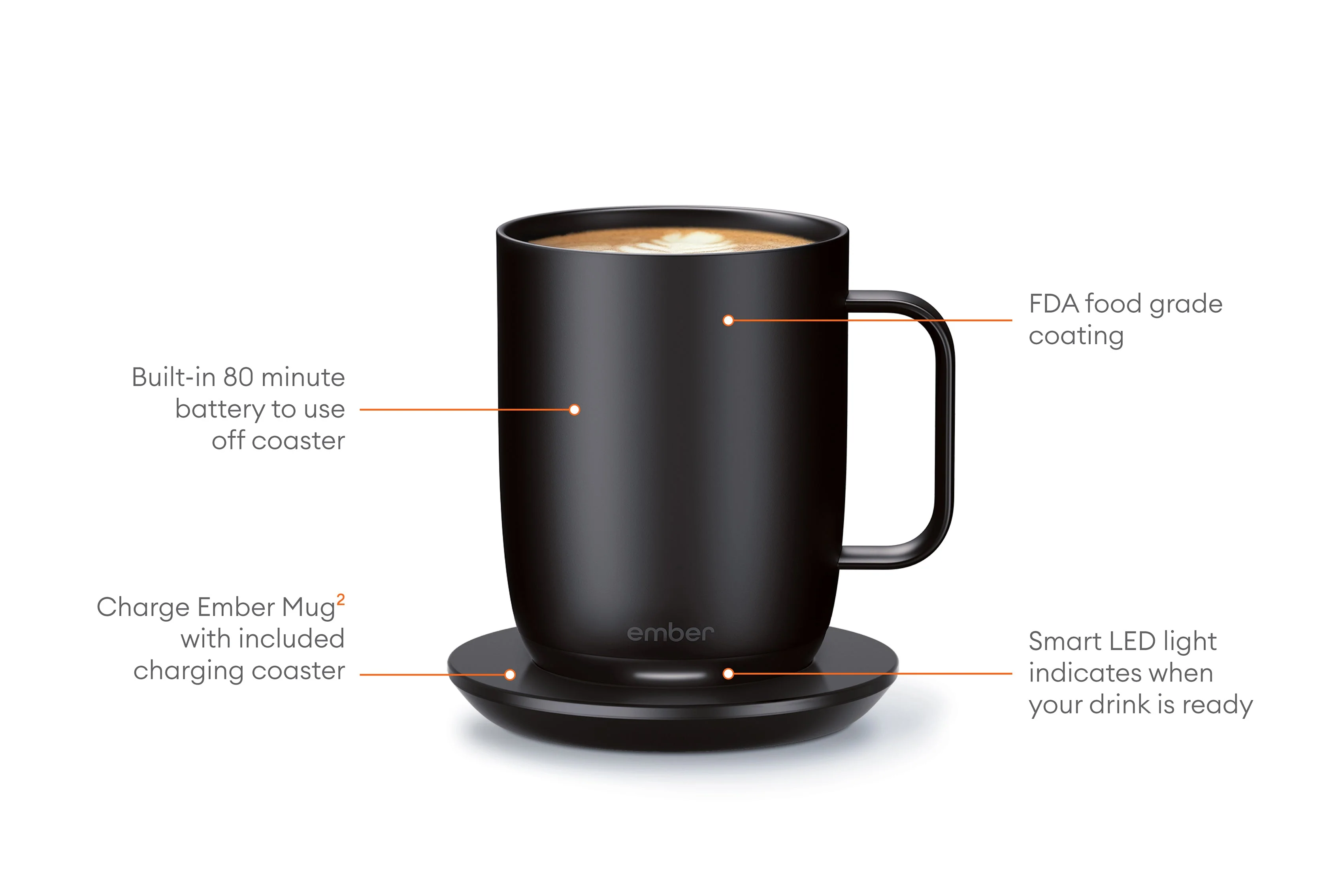 Ember Mug 2 termokrus 295 ml - Svart - Image 8