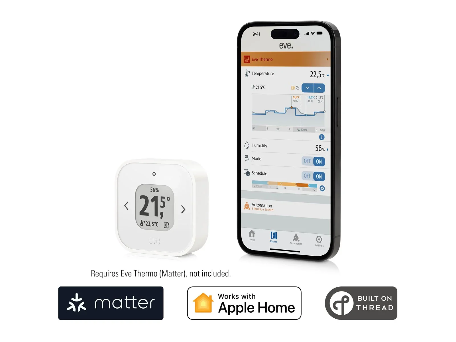 Eve Thermo Control med Matter/HomeKit - Image 2