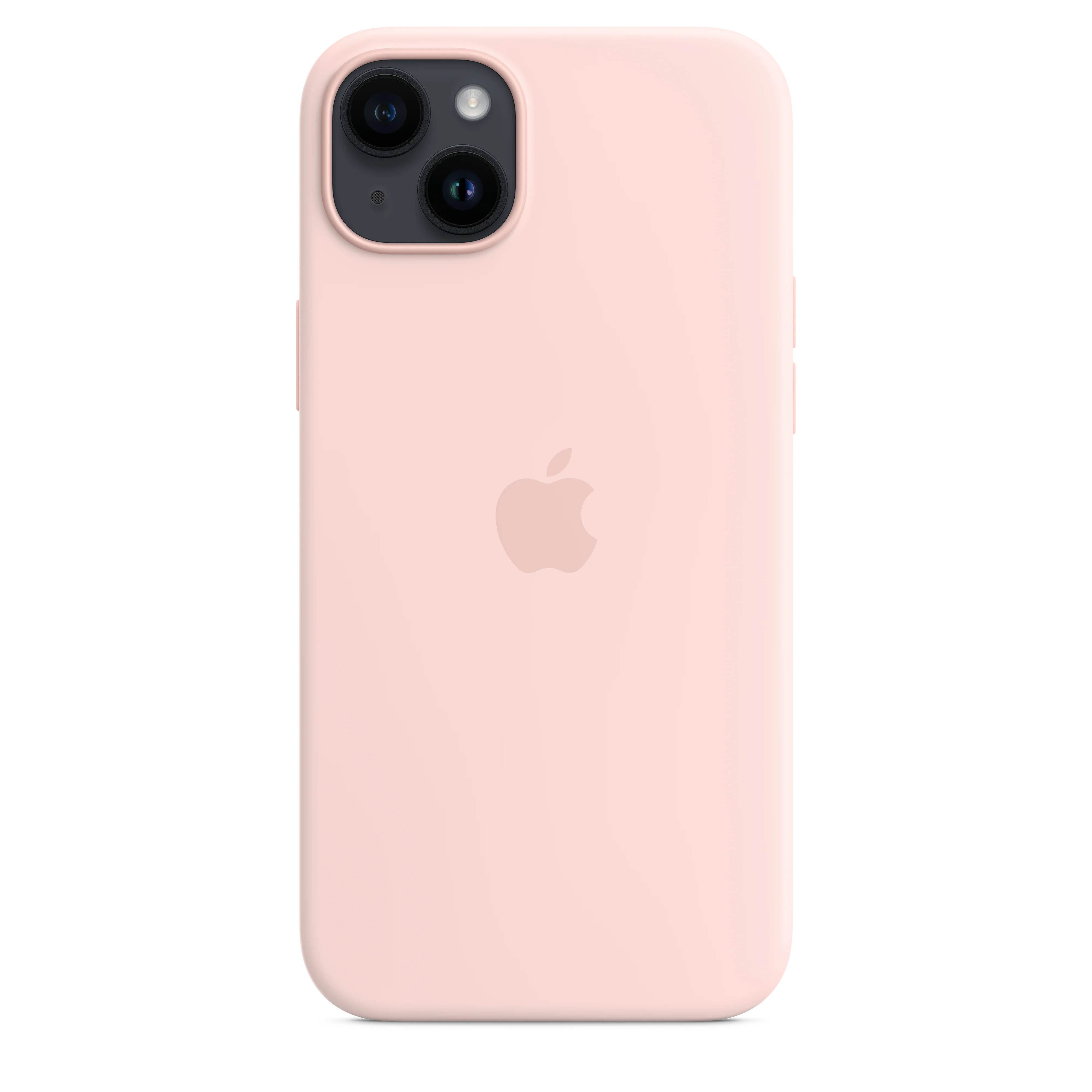 Apple Silikondeksel med MagSafe til iPhone 14 Plus - Lys rosa - Image 3