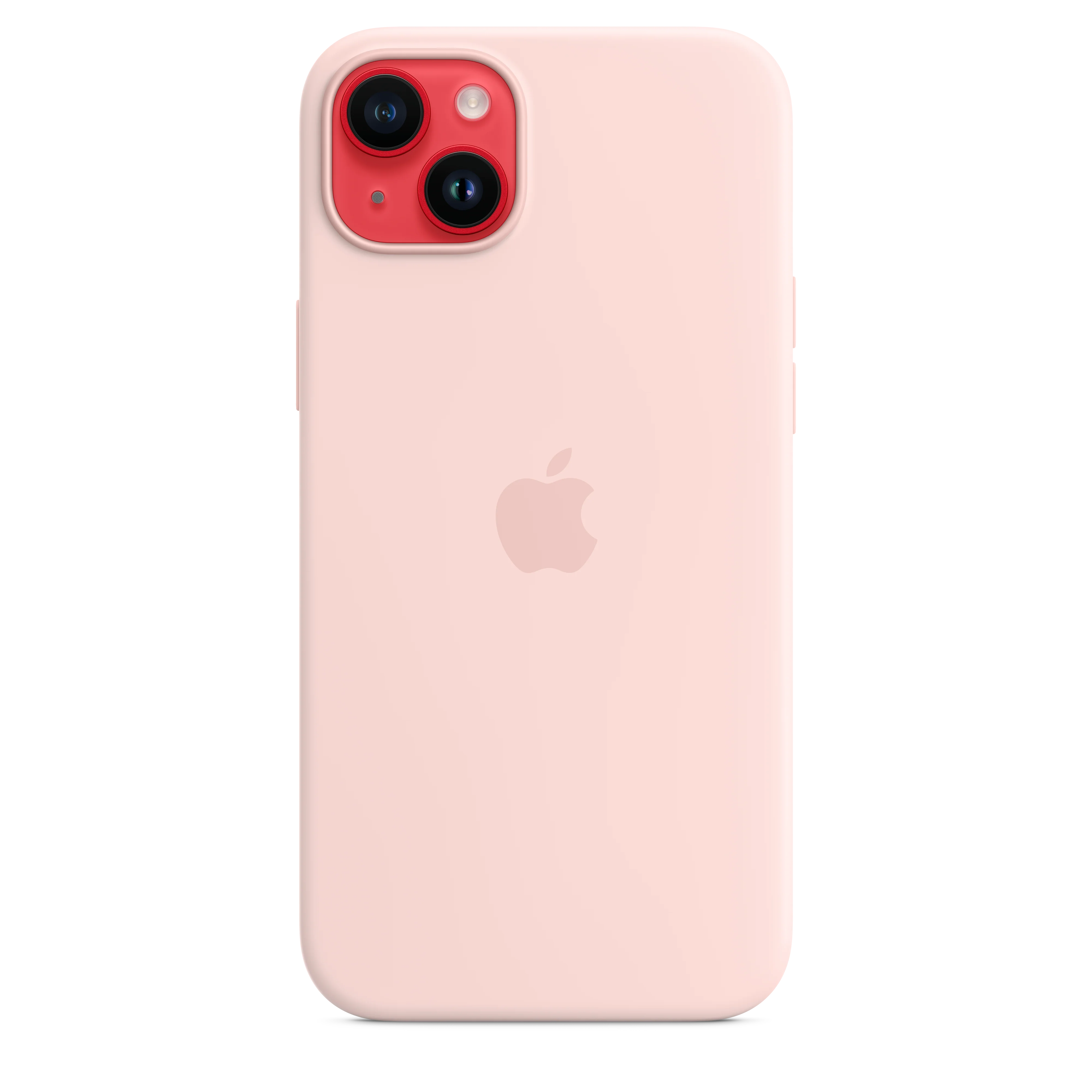 Apple Silikondeksel med MagSafe til iPhone 14 Plus - Lys rosa - Image 5