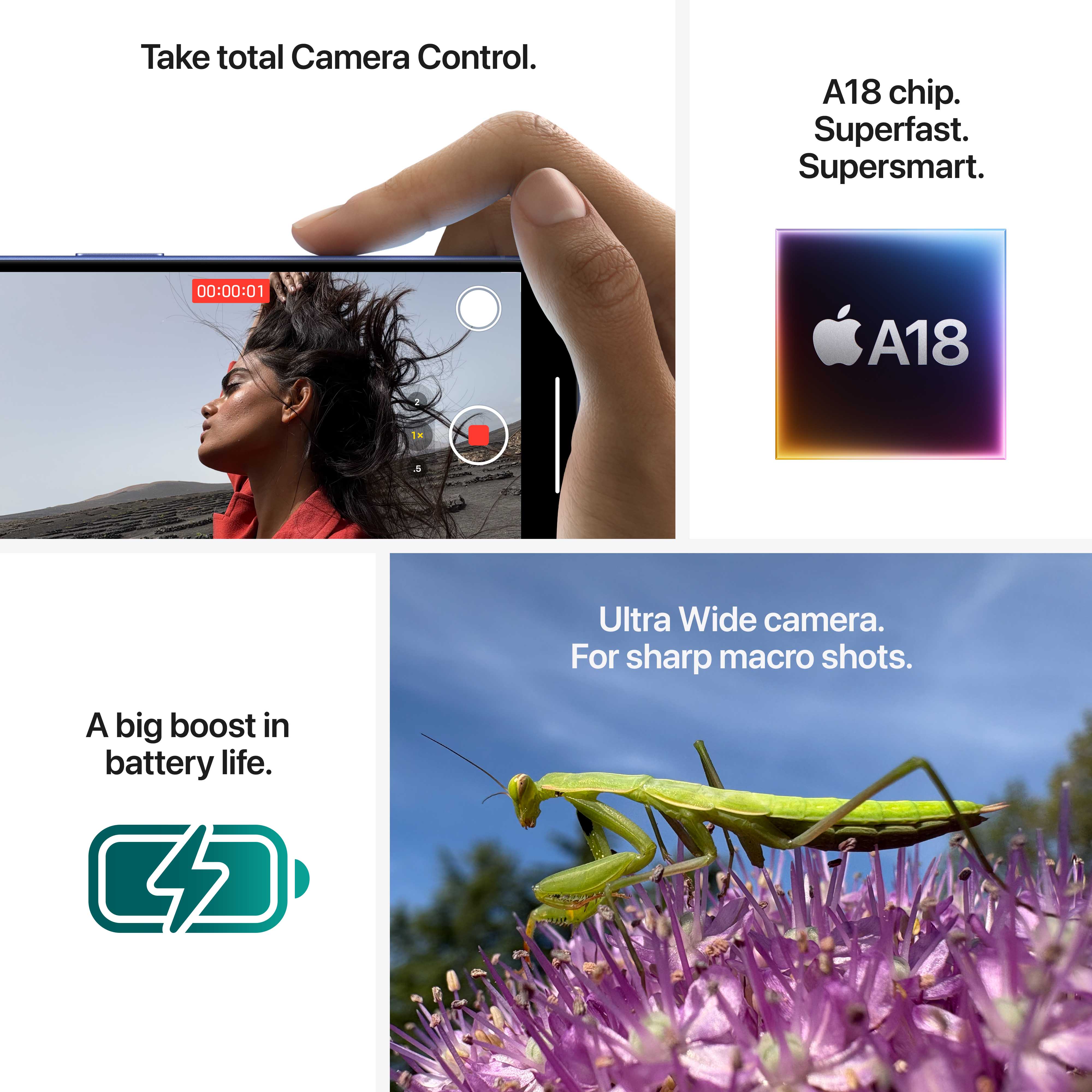 iPhone 16 Plus 128GB - Hvit - Image 8