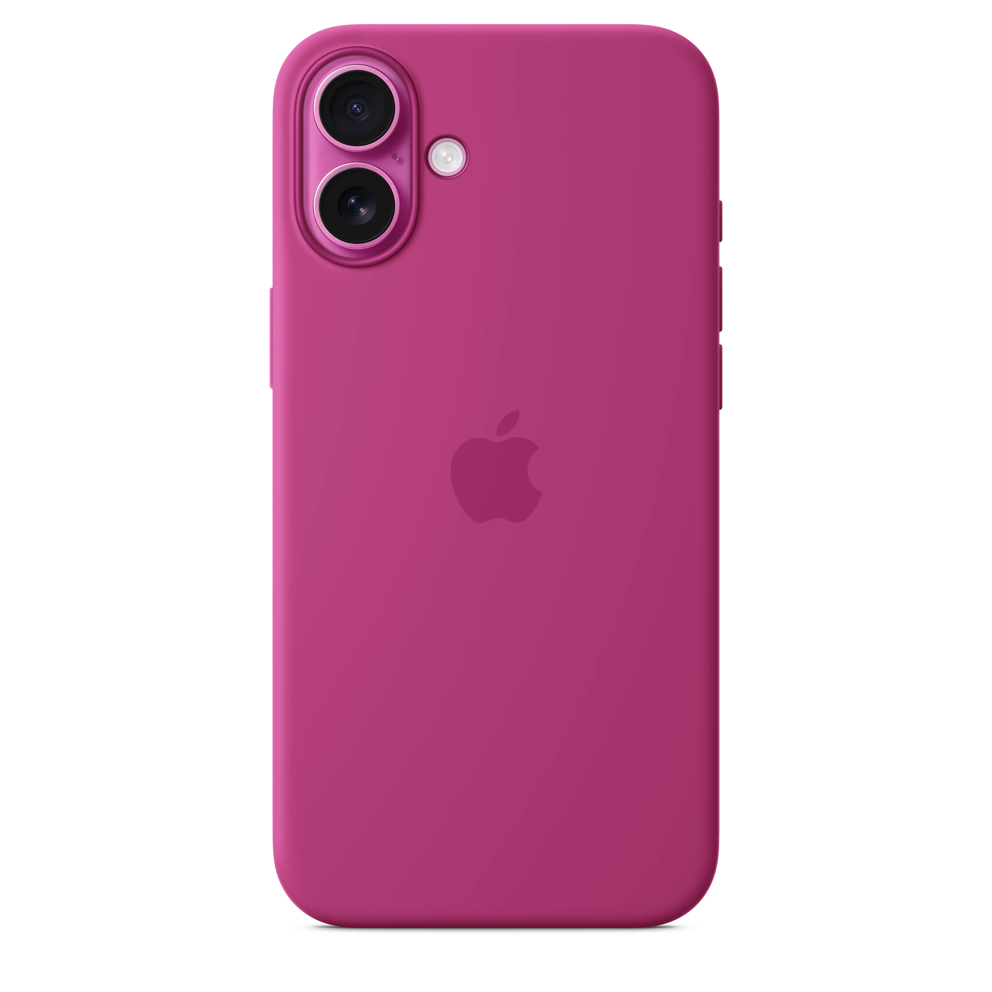 Apple Silikondeksel med MagSafe til iPhone 16 Plus - Fuksia - Image 3