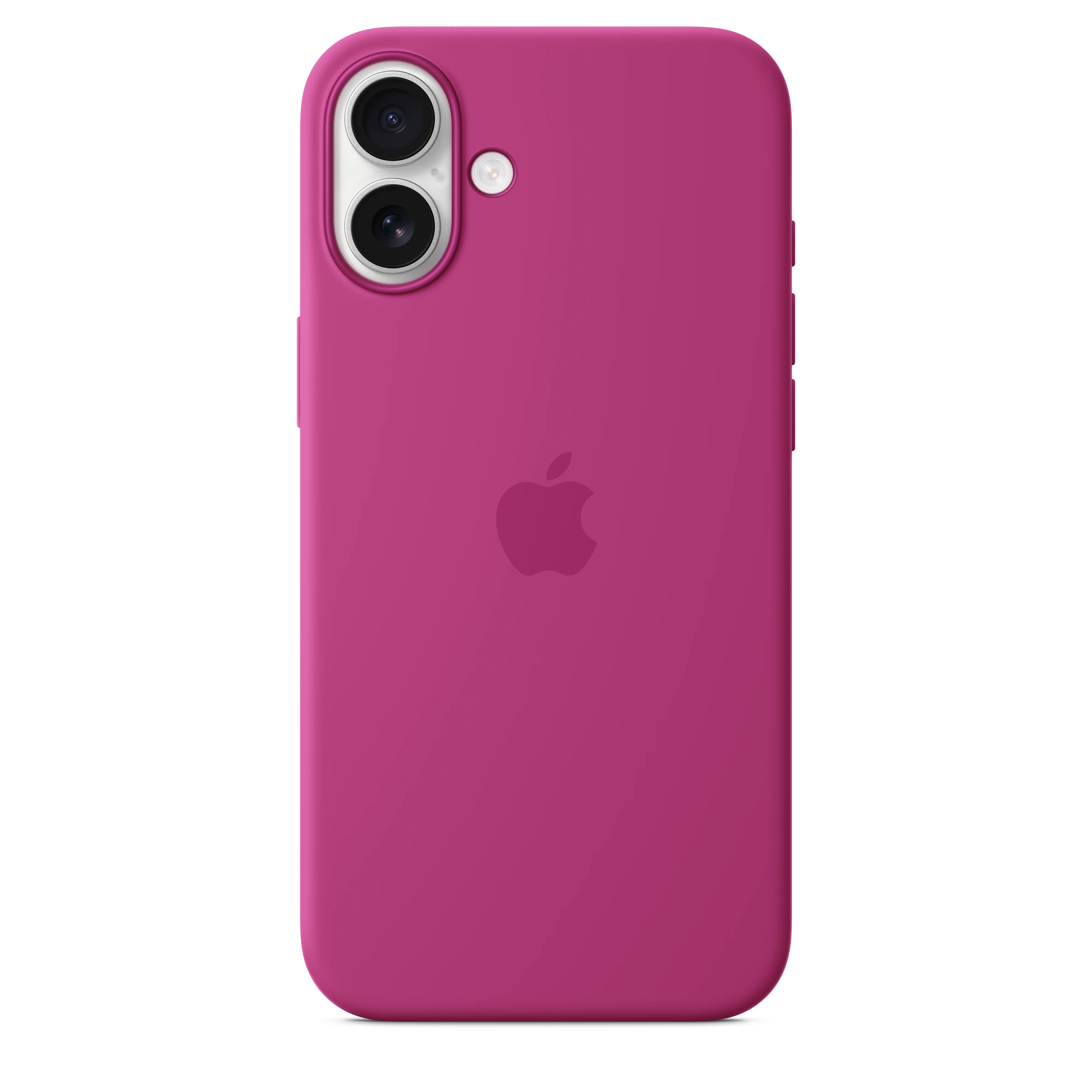 Apple Silikondeksel med MagSafe til iPhone 16 Plus - Fuksia - Image 4