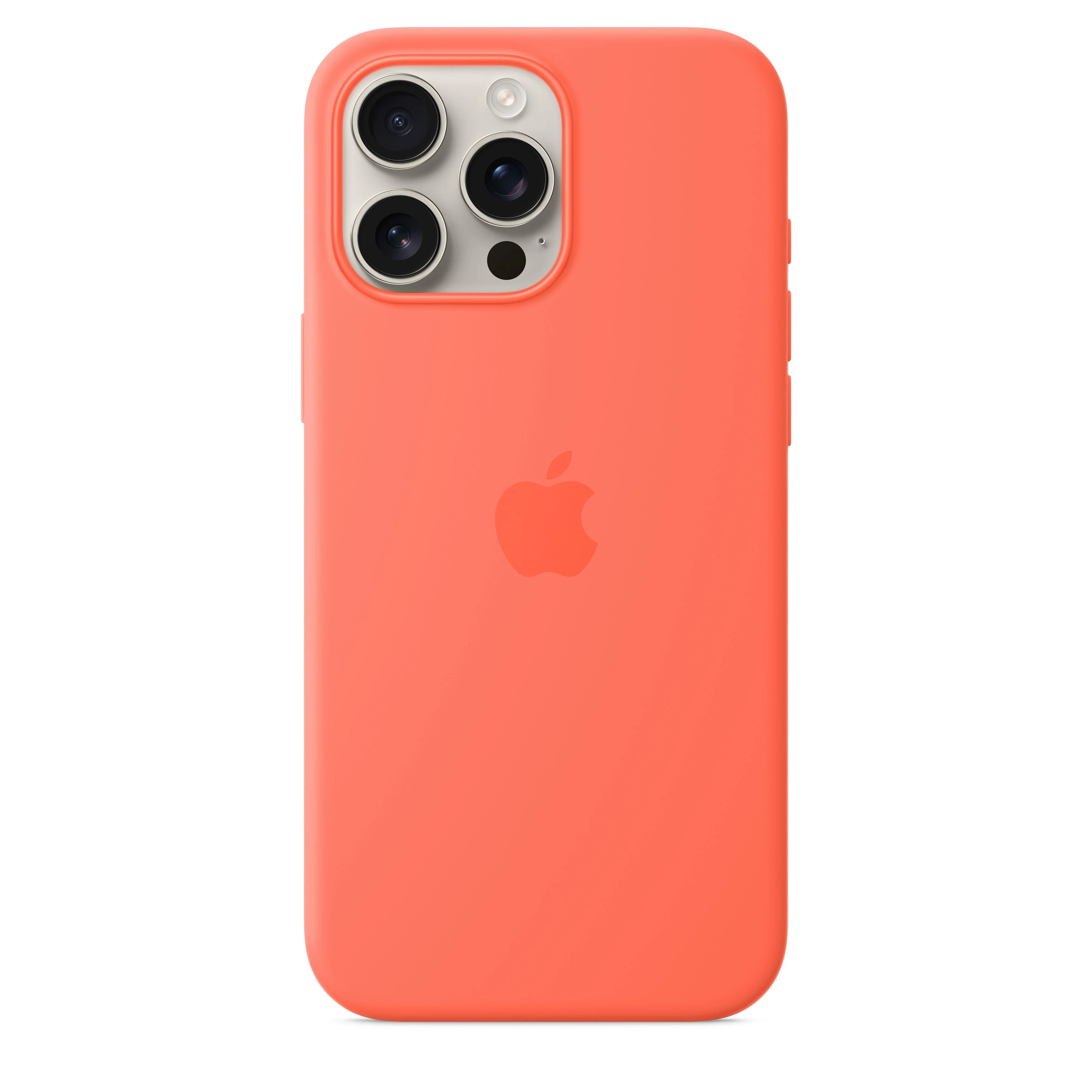 Apple Silikondeksel med MagSafe til iPhone 16 Pro Max – Mandarin - Image 3