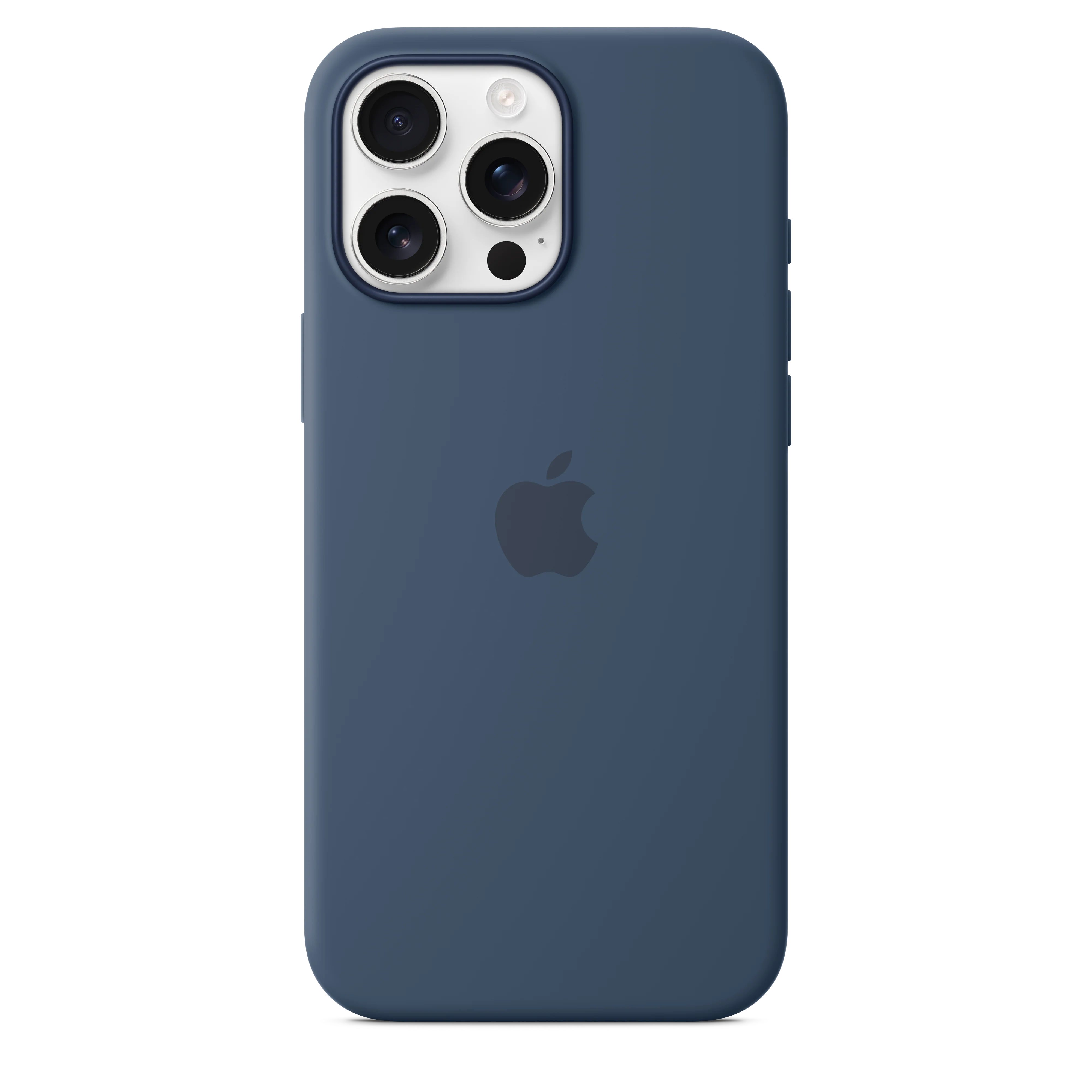 Apple Silikondeksel med MagSafe til iPhone 16 Pro Max - Denim - Image 3