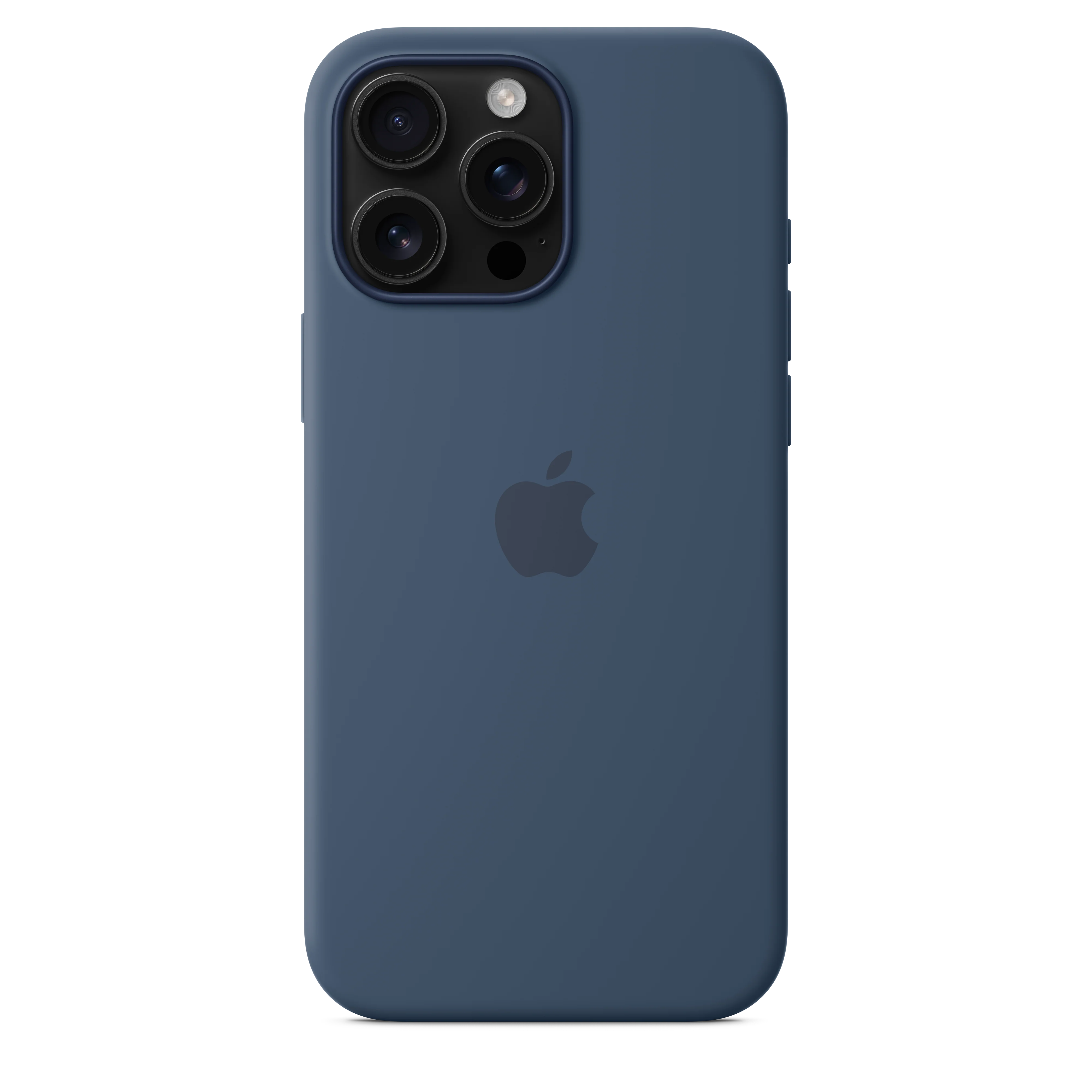 Apple Silikondeksel med MagSafe til iPhone 16 Pro Max - Denim - Image 4
