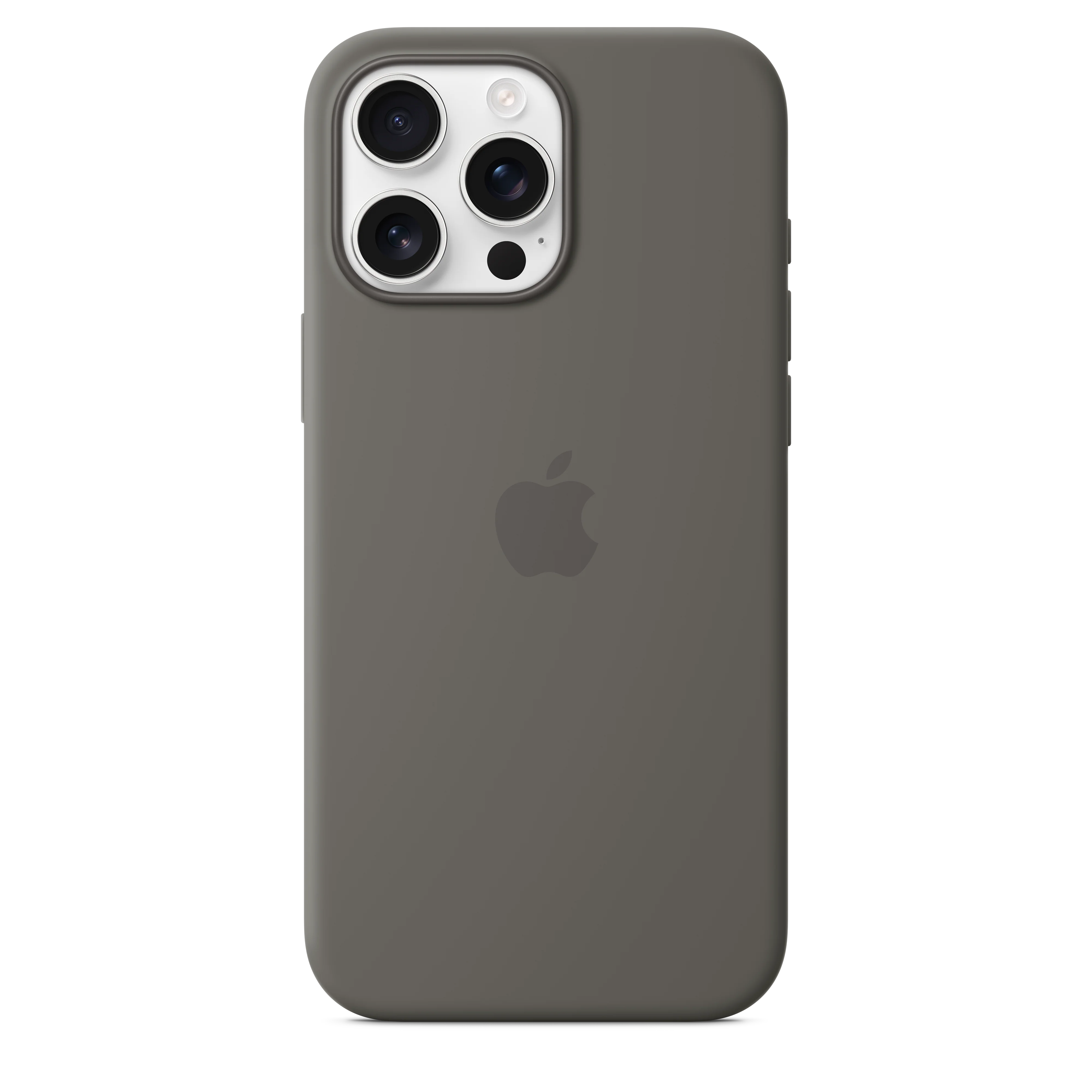 Apple Silikondeksel med MagSafe til iPhone 16 Pro Max - Stengrå - Image 3