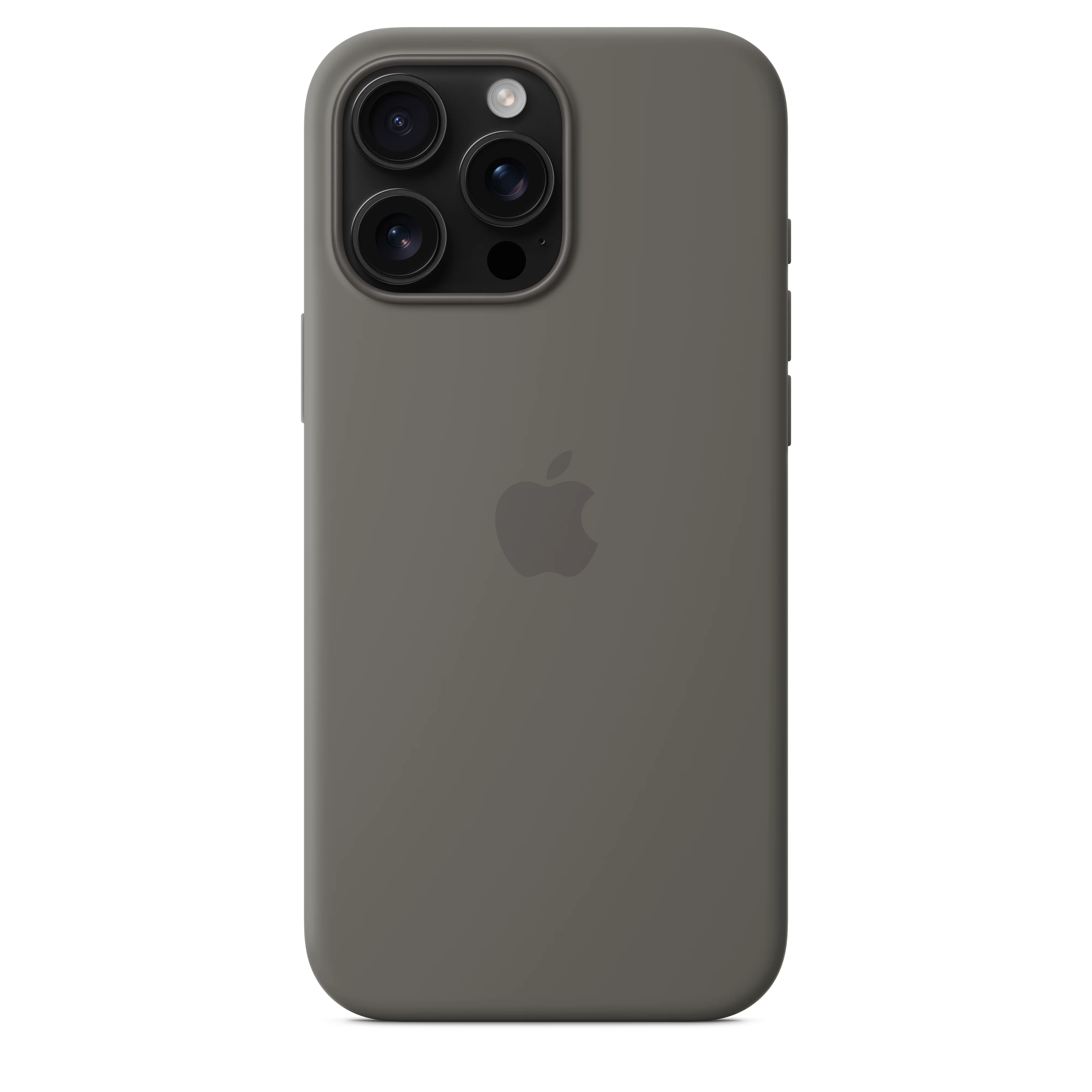 Apple Silikondeksel med MagSafe til iPhone 16 Pro Max - Stengrå - Image 4