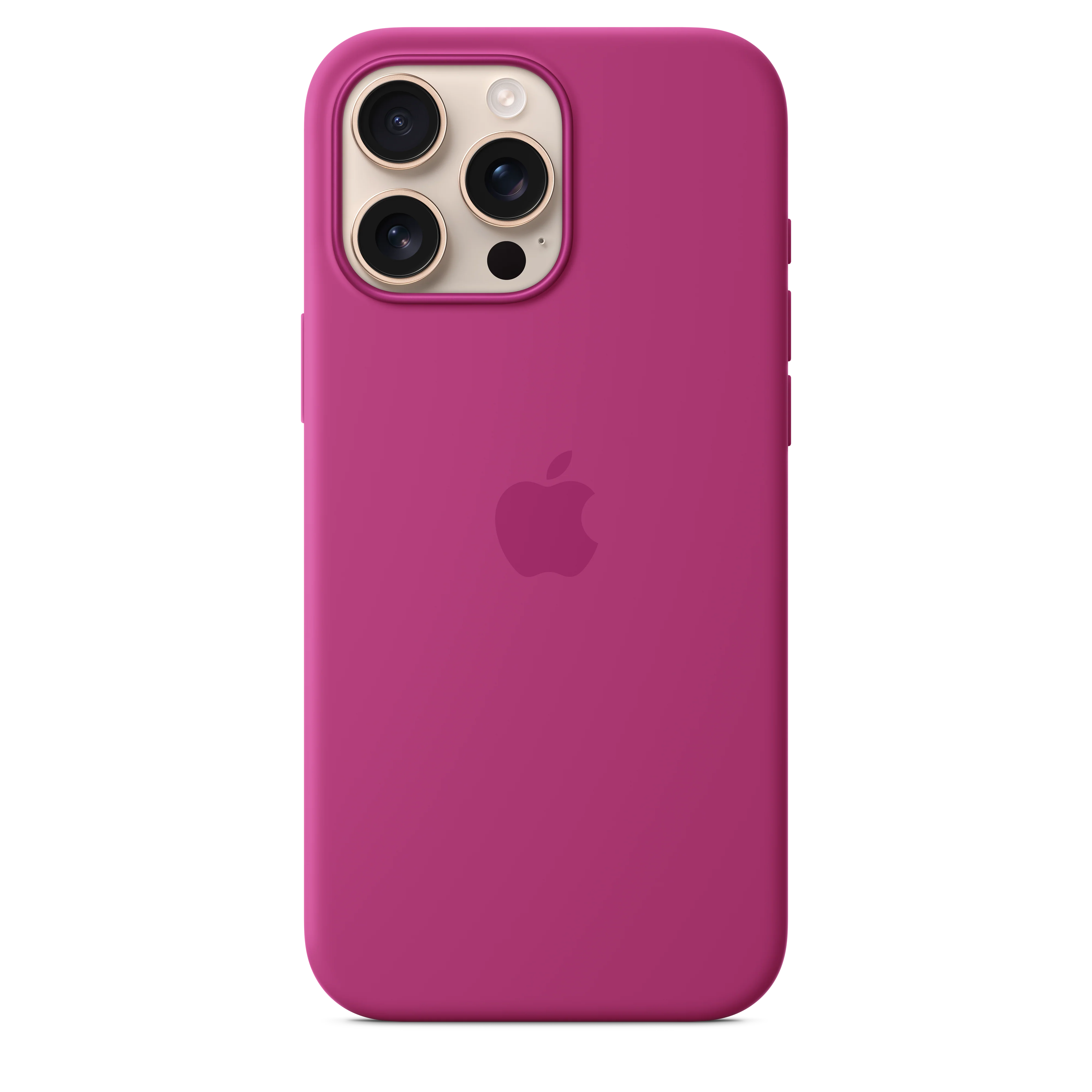 Apple Silikondeksel med MagSafe til iPhone 16 Pro Max - Fuksia