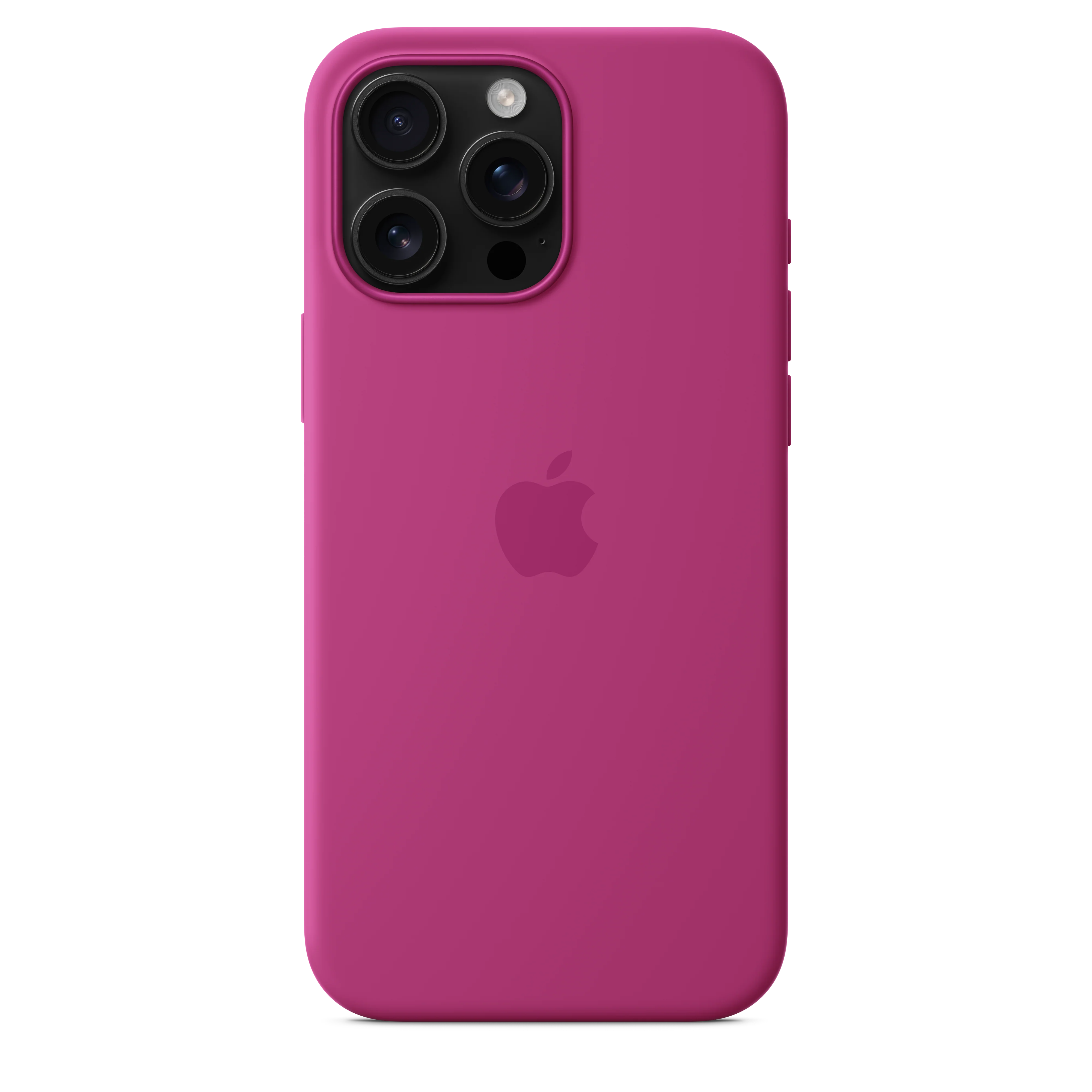 Apple Silikondeksel med MagSafe til iPhone 16 Pro Max - Fuksia - Image 4