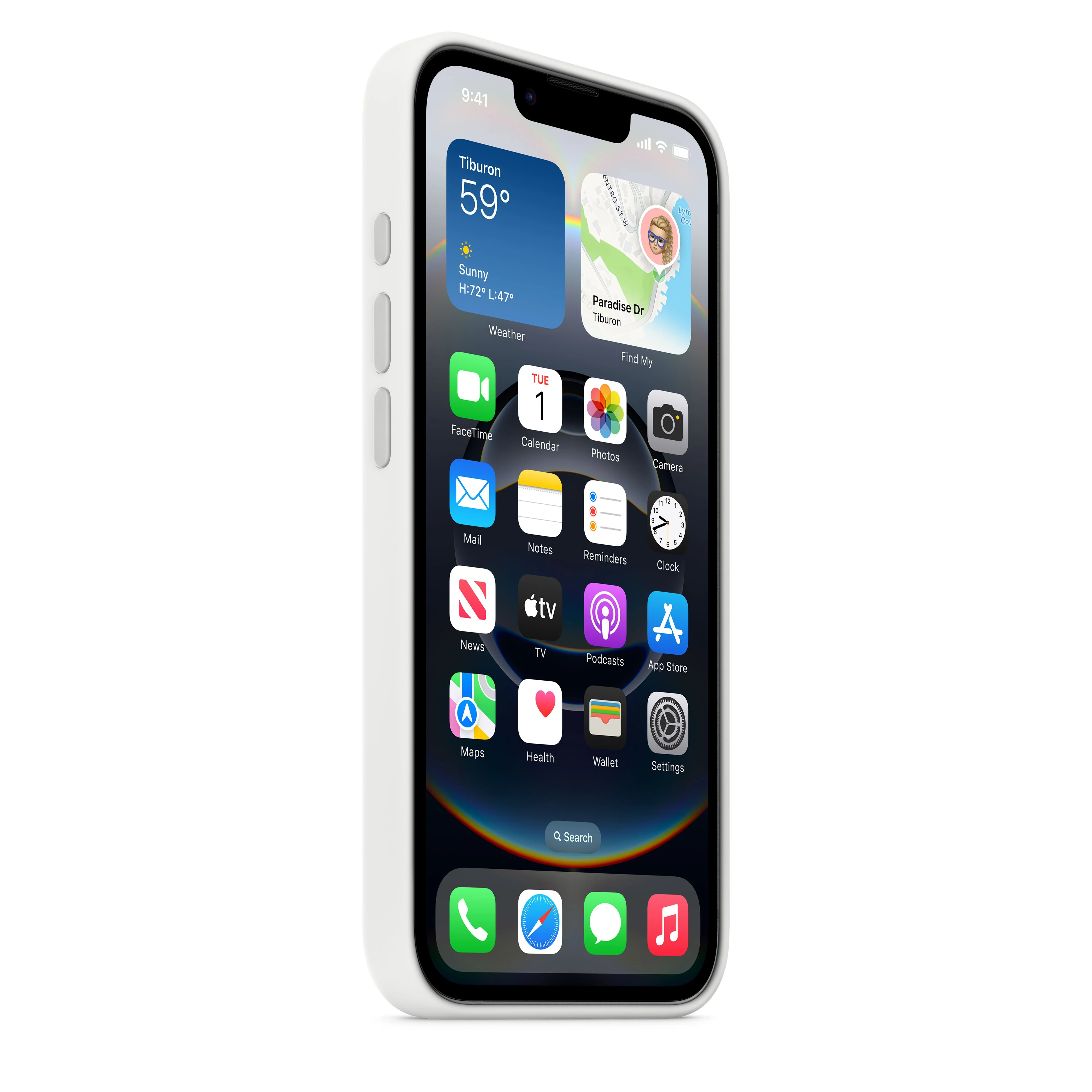 Apple Silikondeksel til iPhone 16e - Hvit - Image 6