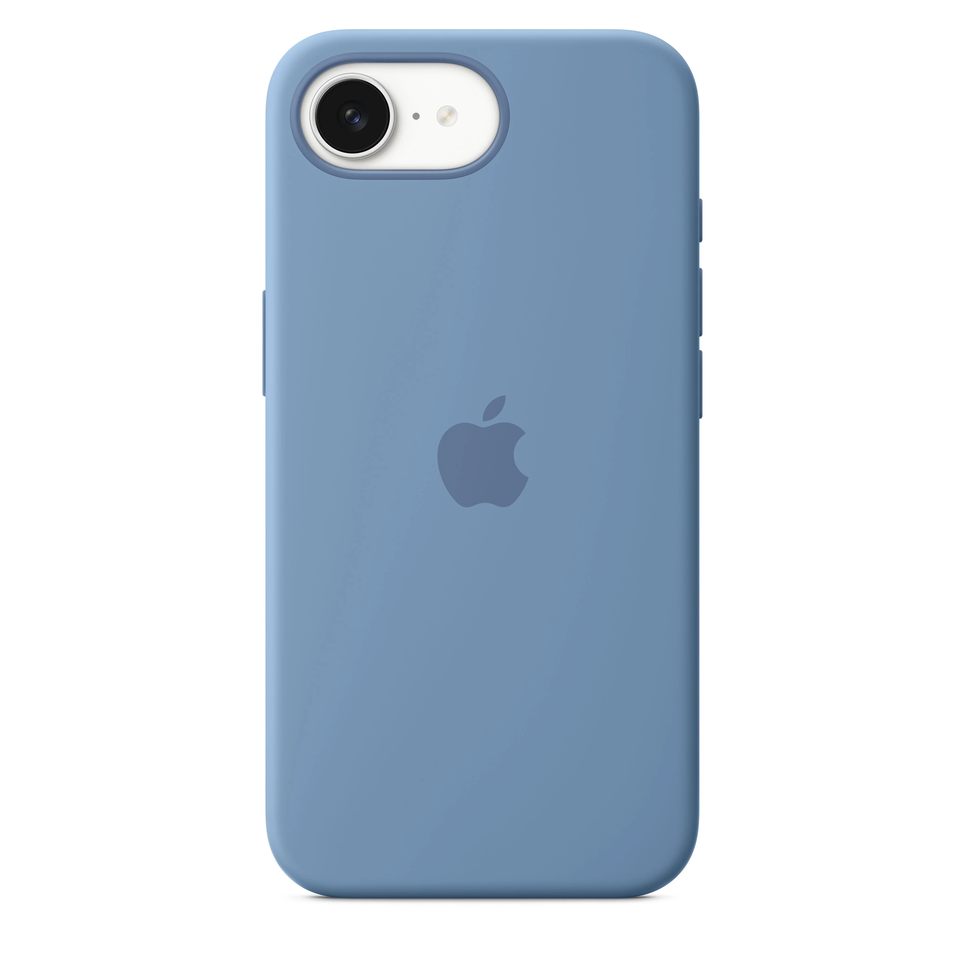 Apple Silikondeksel til iPhone 16e - Vinterblå - Image 4