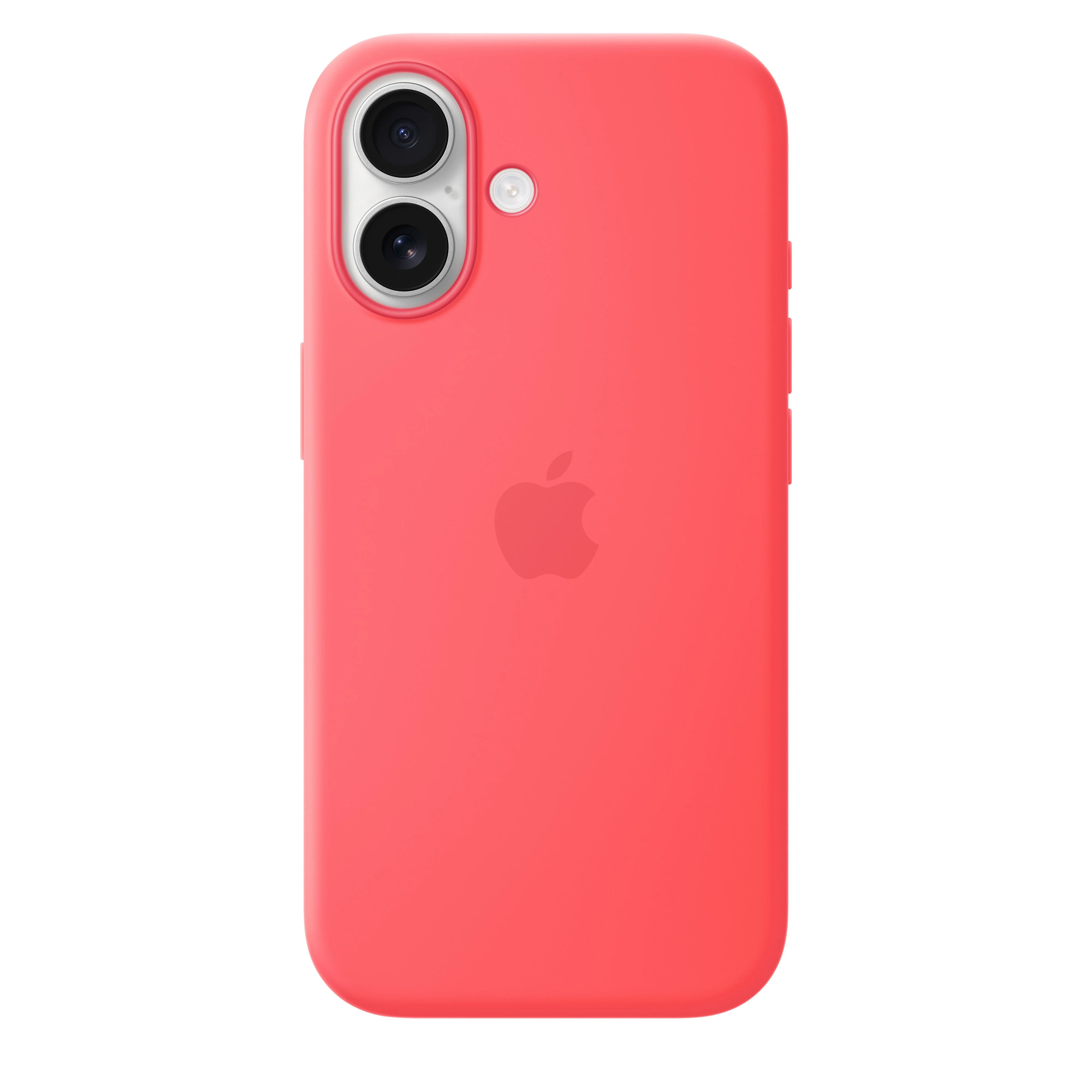 Apple Silikondeksel til iPhone 17 med MagSafe - Lys guava