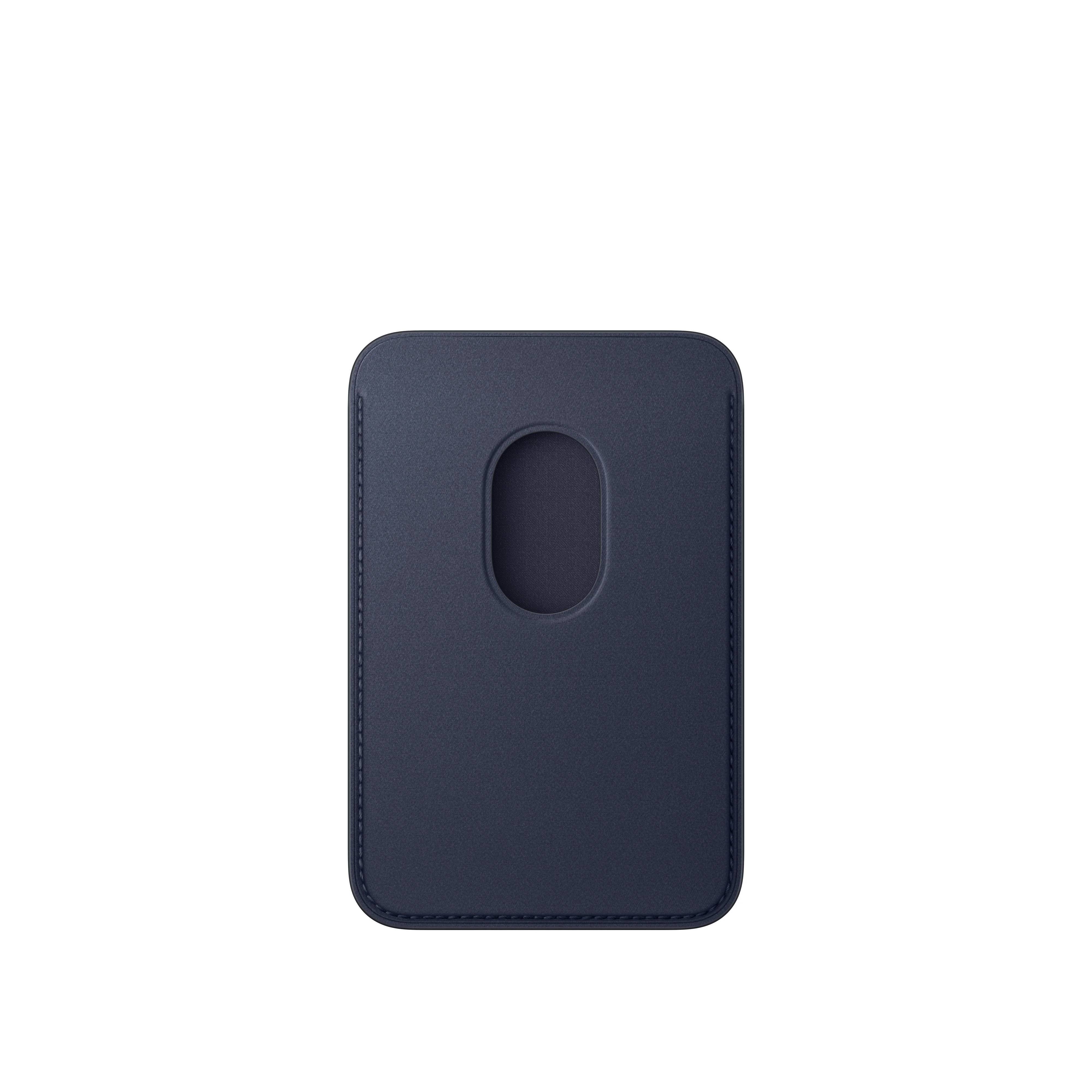 Apple Lommebok i finvev med MagSafe – Navy - Image 2
