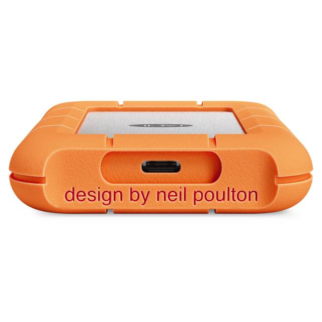 LaCie Rugged SSD4 USB-C Ekstern Harddisk - 1TB - Image 2