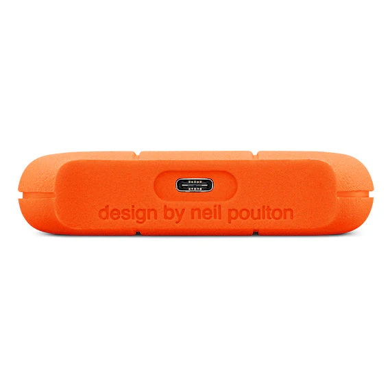 LaCie Rugged USB-C Ekstern Harddisk - 2TB - Image 2