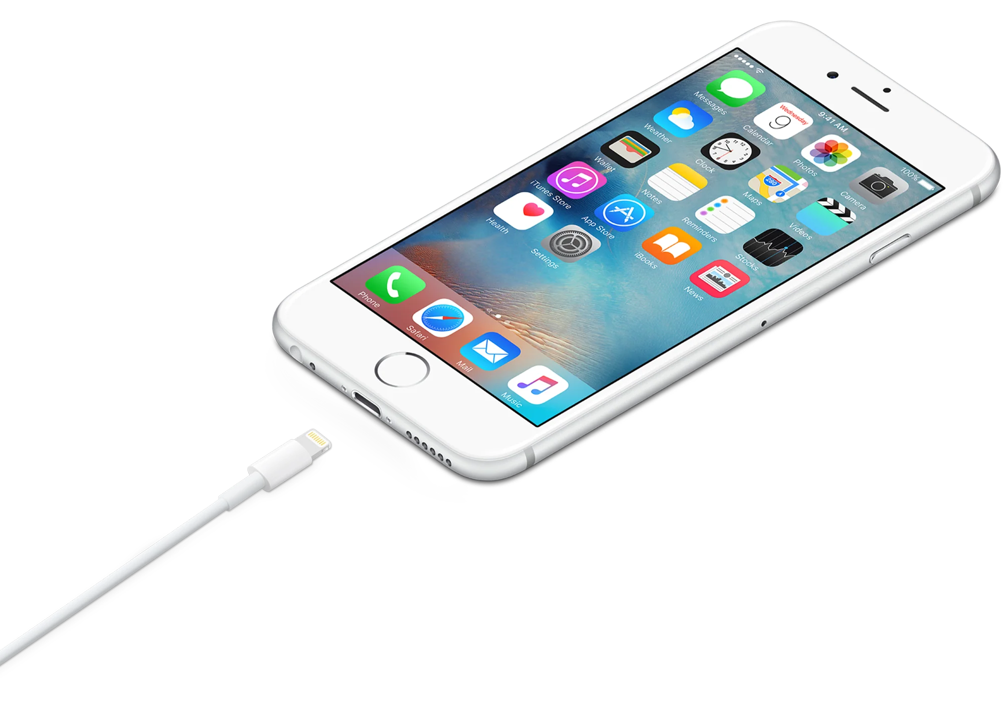 Apple Lightning til USB Kabel (1m) - Image 2