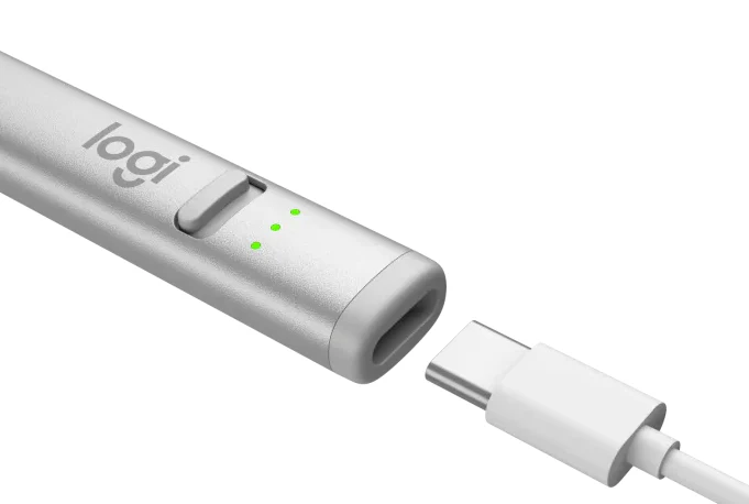 Logitech Crayon USB-C til iPad - Sølv - Image 2