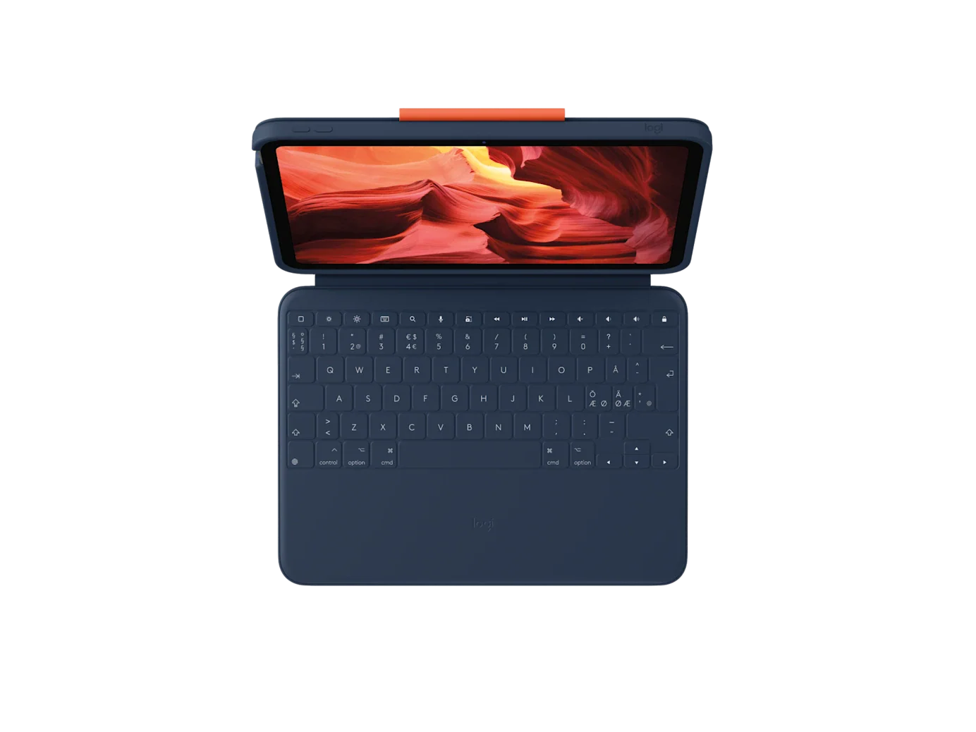 Logitech Rugged Combo 4 Tastatur til iPad A16 / (10. gen.) - Blå - Image 2
