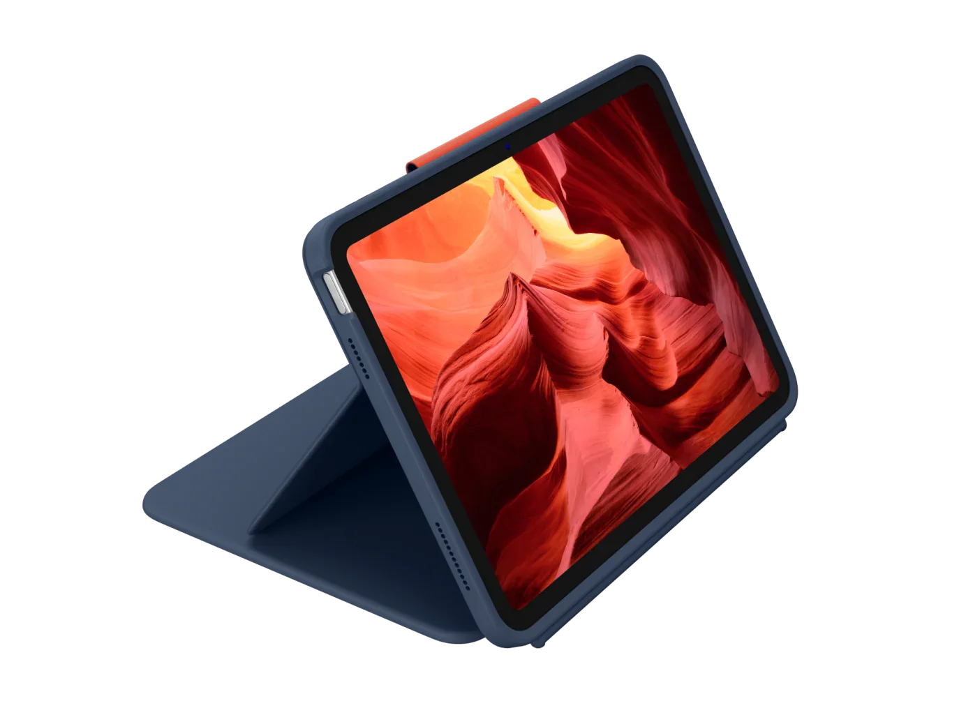 Logitech Rugged Combo 4 Tastatur til iPad A16 / (10. gen.) - Blå - Image 3