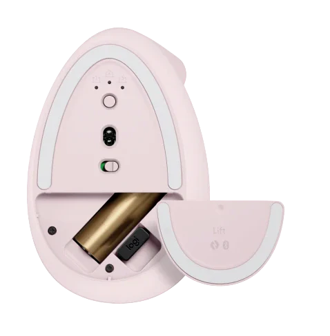 Logitech Lift Vertical Mus - Rosa - Image 3