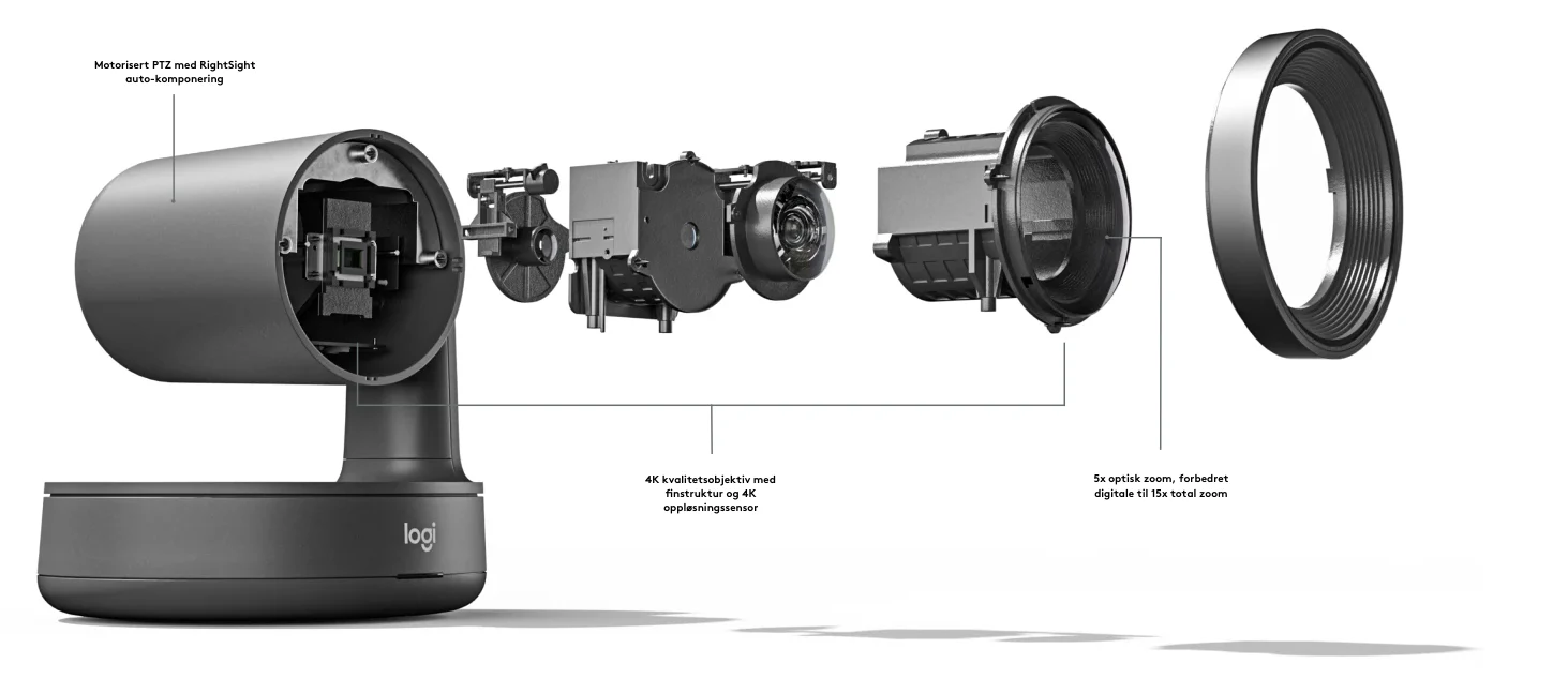 Logitech Rally Plus Kit - Grå - Image 6