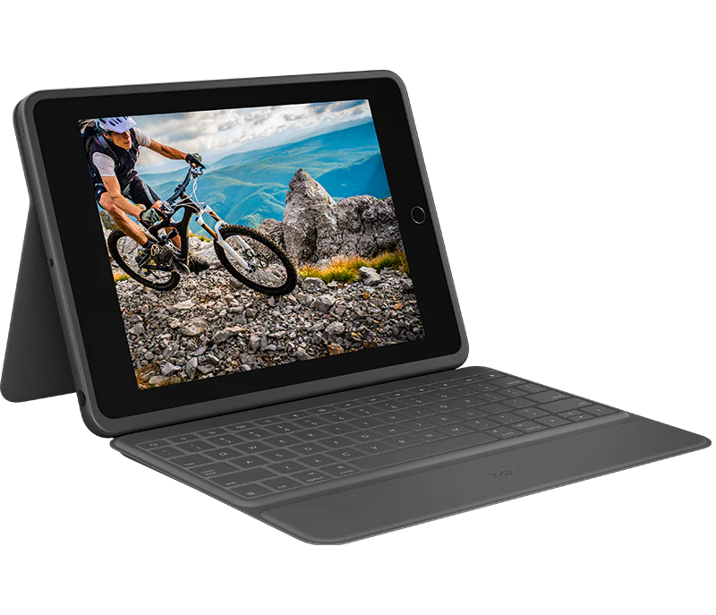 Logitech Rugged Folio Tastatur til iPad 10,2"