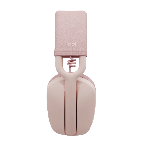 Logitech Zone Vibe 100 Trådløse Hodetelefoner - Rosa - Image 3