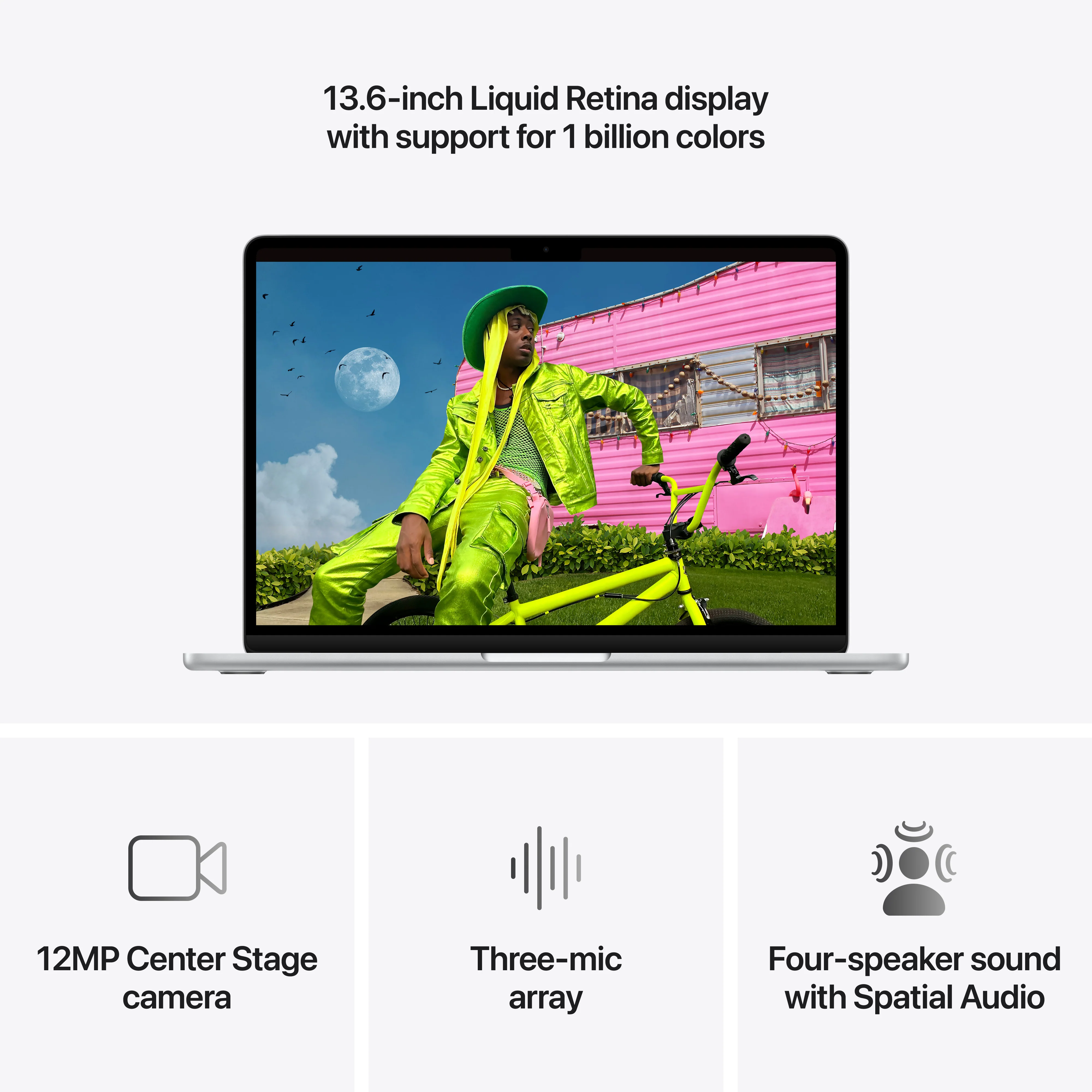MacBook Air 13-tommer M5 - Sølv - Image 5
