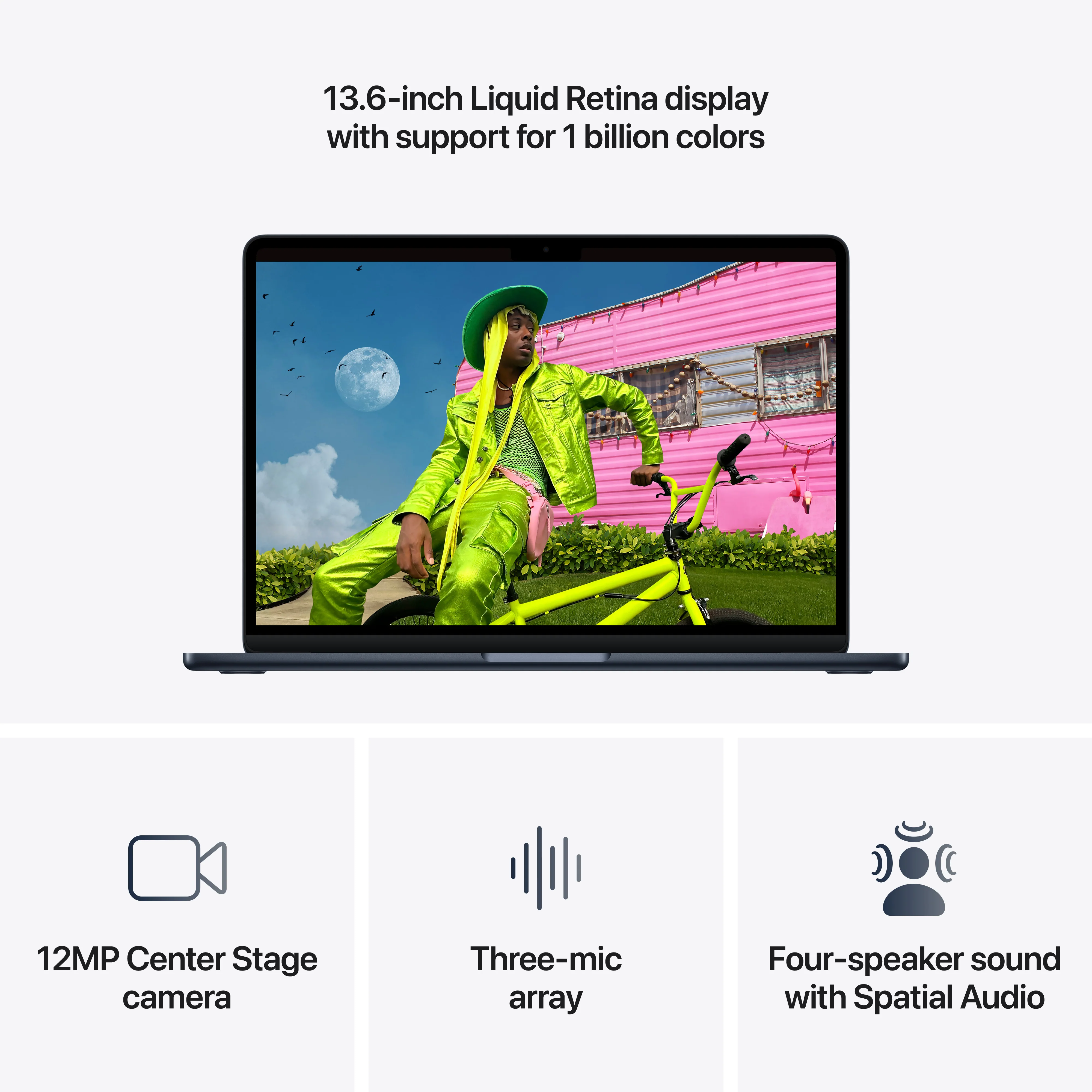 MacBook Air 13-tommer M5 10GPU 512GB SSD 16GB Minne - Midnatt - Image 5