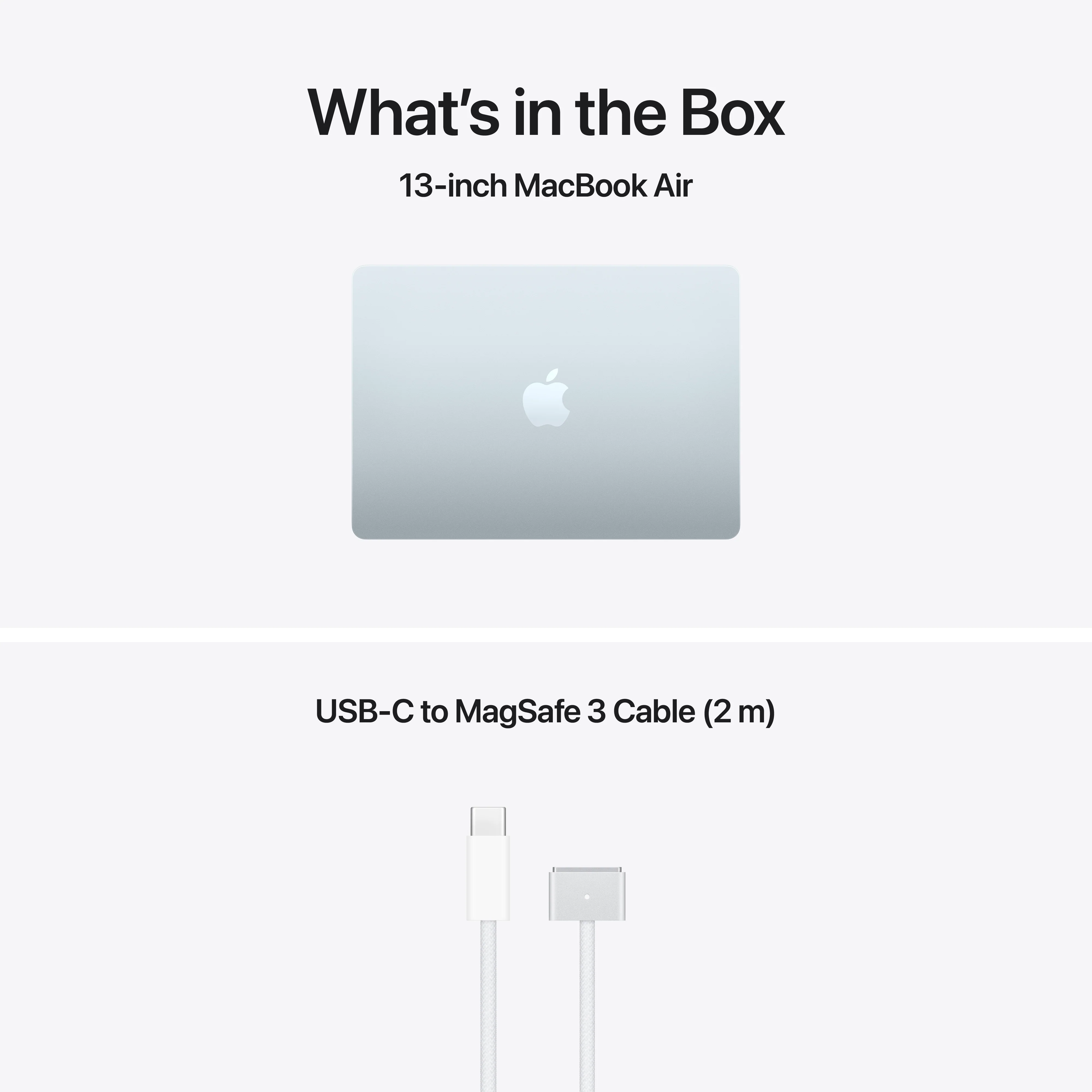 MacBook Air 13-tommer M5 10GPU 512GB SSD 16GB Minne - Himmelblå - Image 9