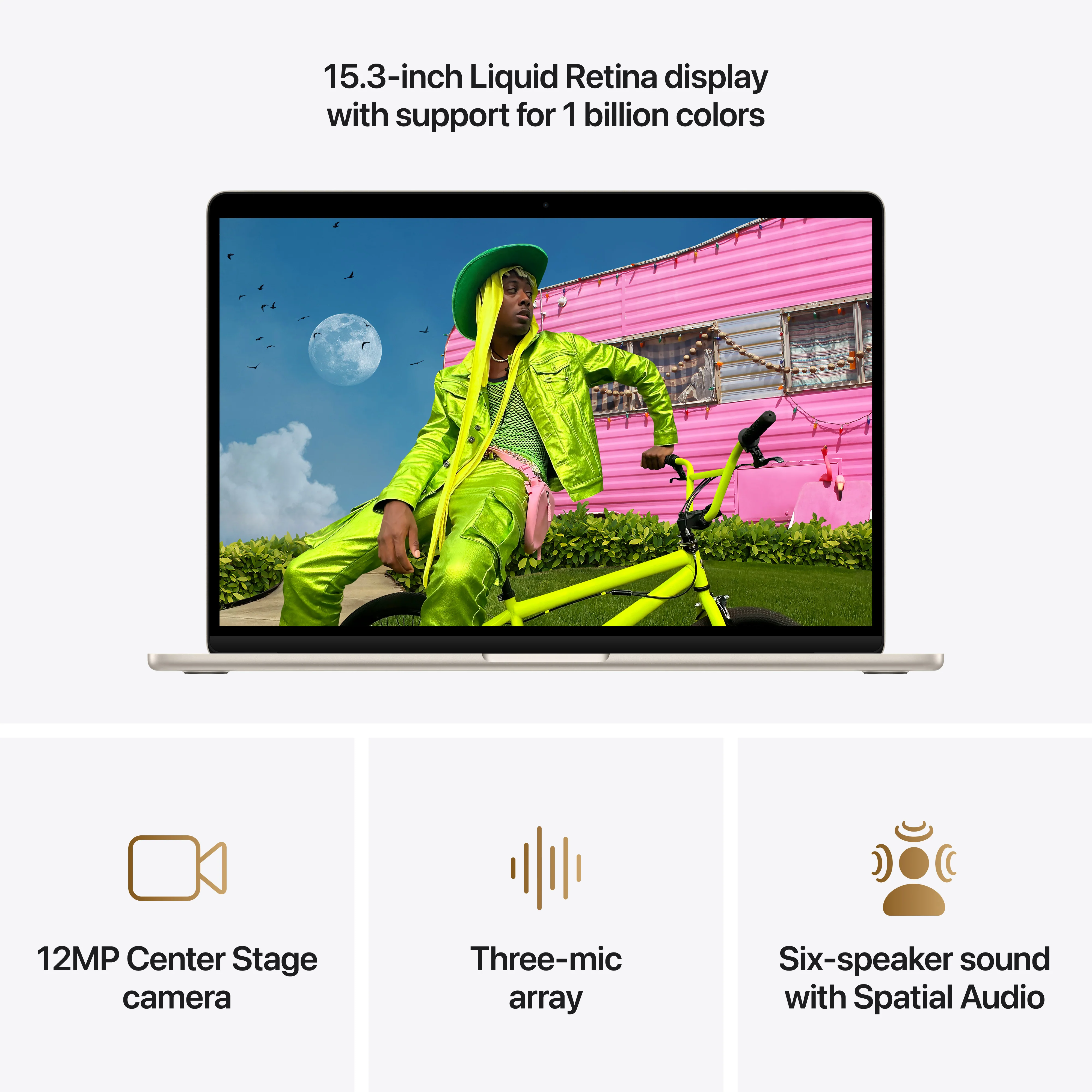 MacBook Air 15-tommer M5 - Stjerneskinn - Image 5