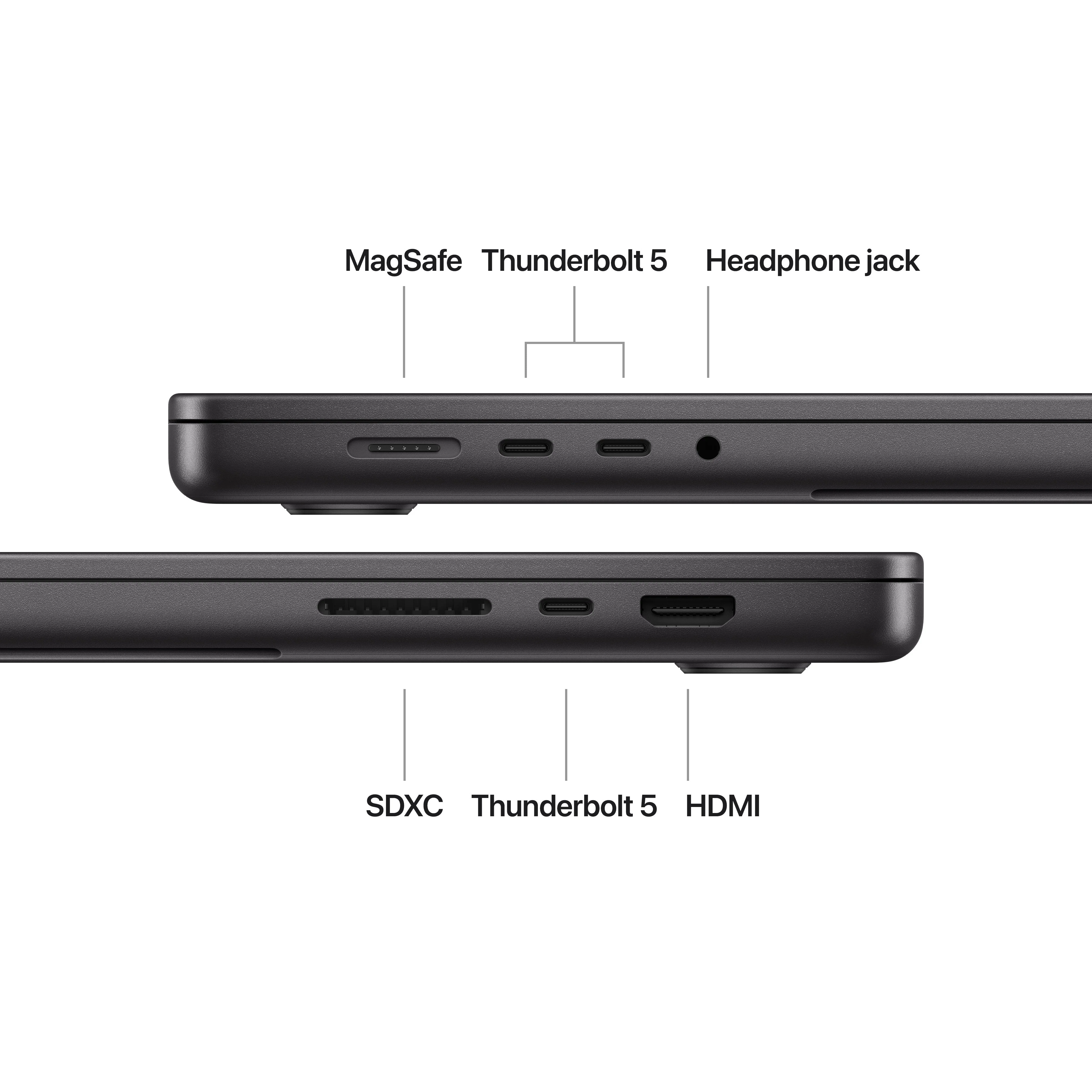MacBook Pro 16-tommer M4 Pro 512GB SSD 48GB Minne - Stellarsvart - Image 7
