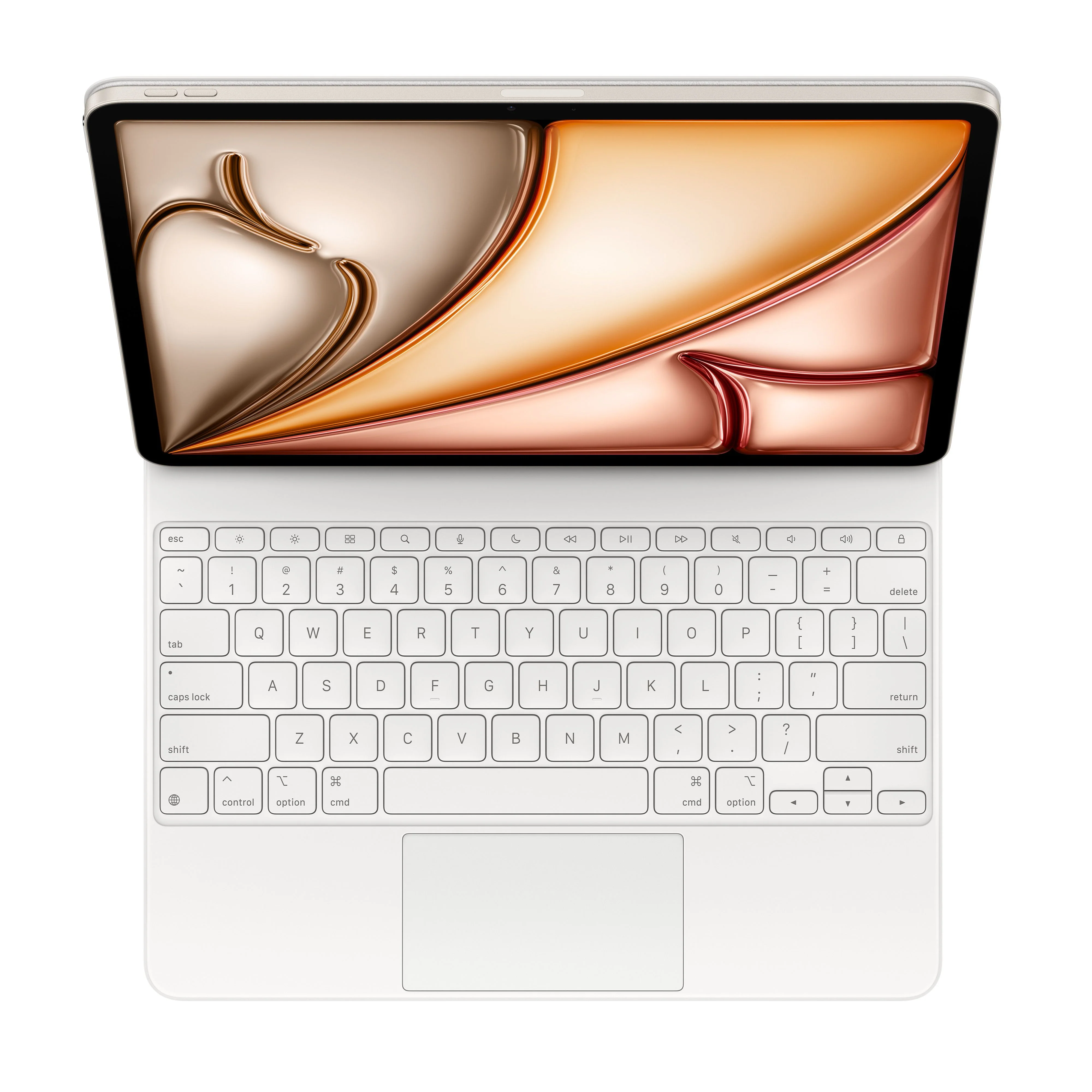 Apple Magic Keyboard for iPad Air 13-inch (M4/M3) - US English - White - Image 2