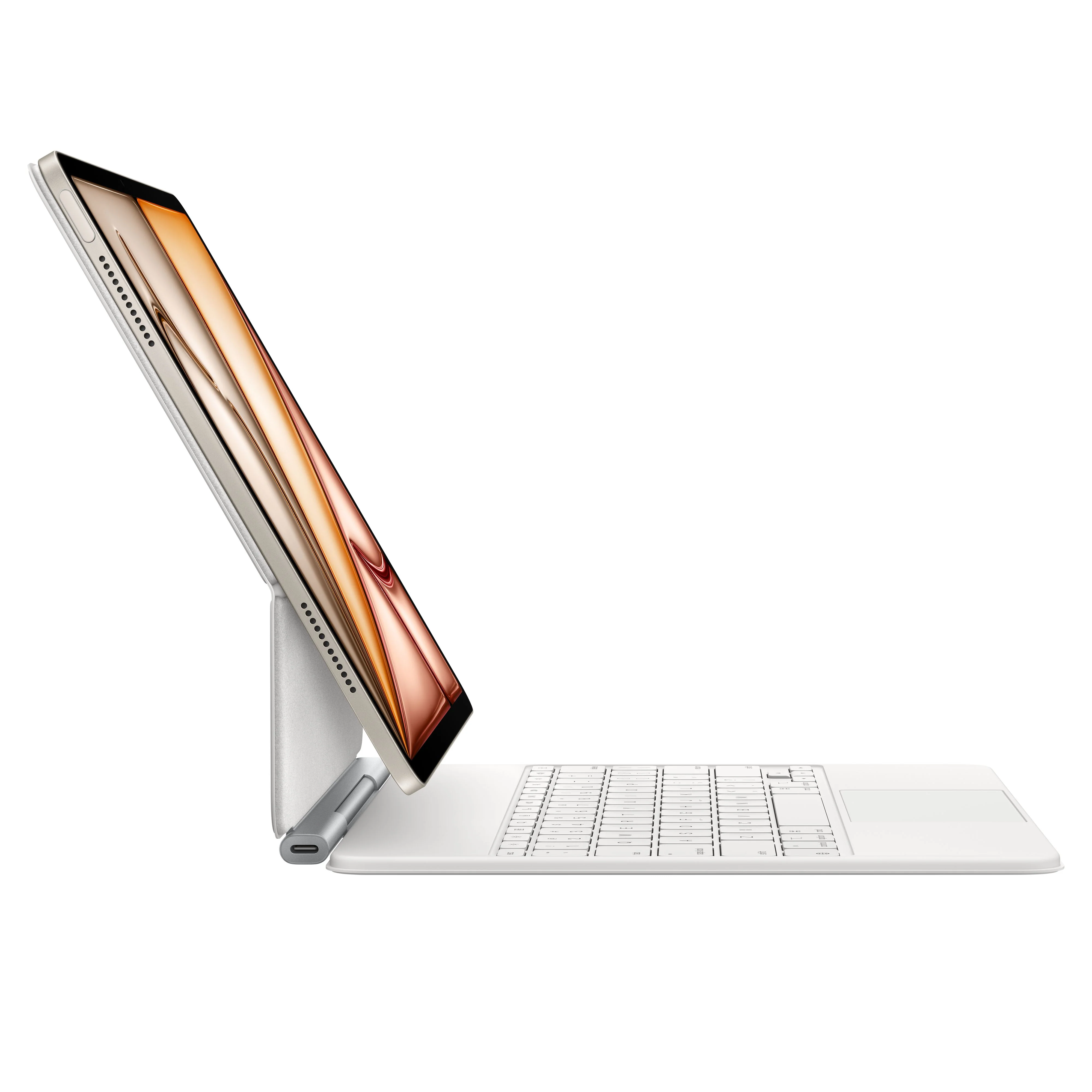 Apple Magic Keyboard for iPad Air 13-inch (M4/M3) - US English - White - Image 4