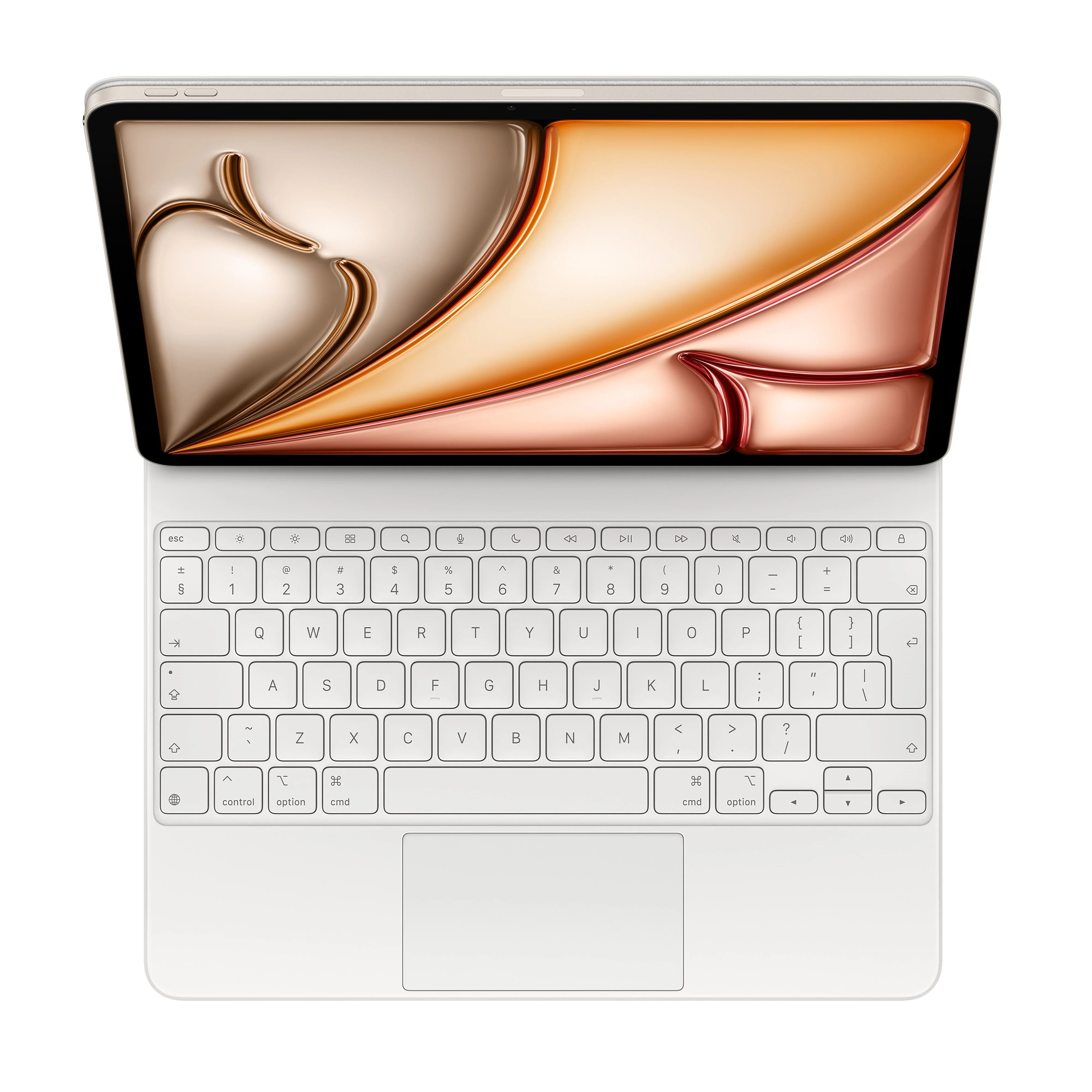 Apple Magic Keyboard for iPad Air 13-inch (M4/M3) - International English - White - Image 2