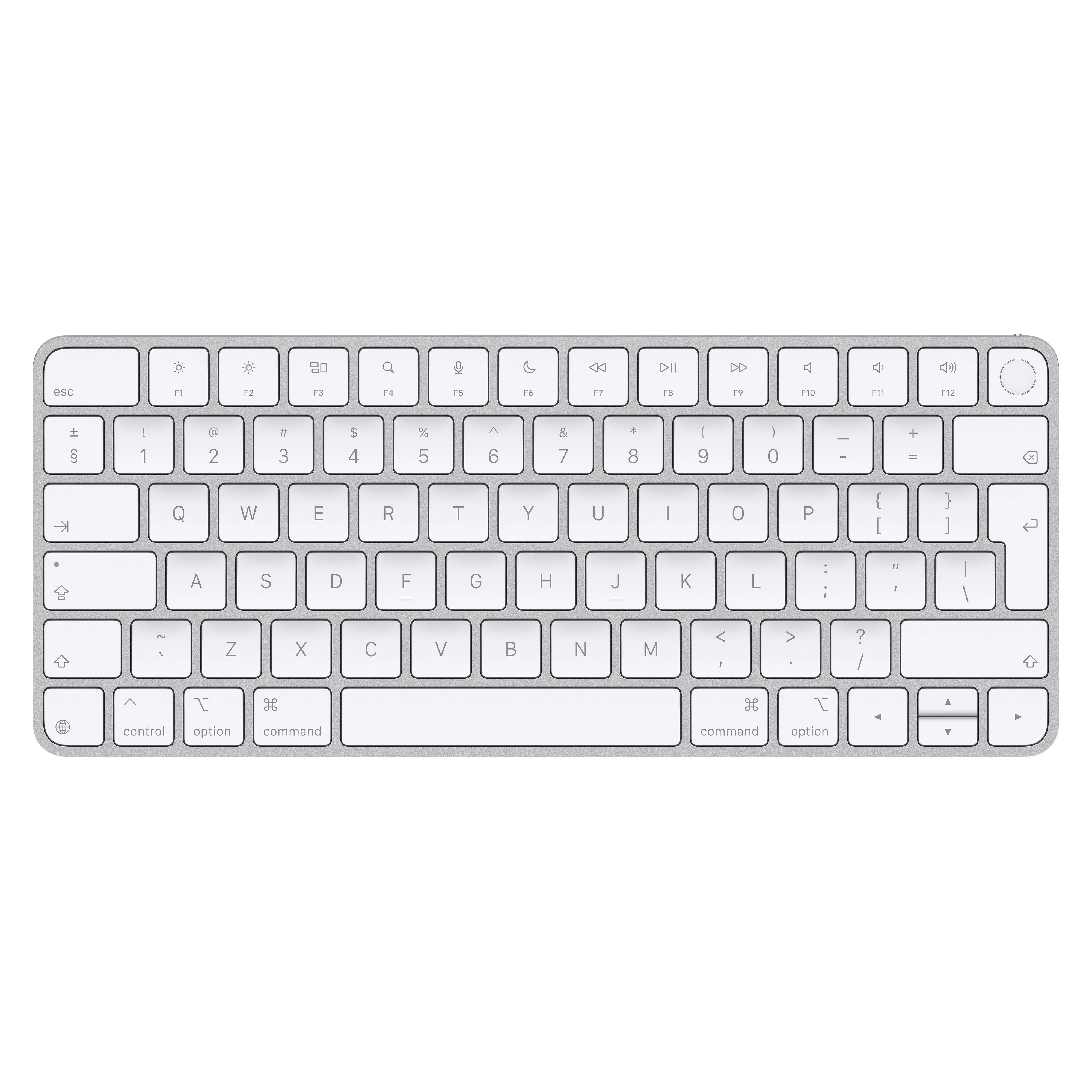 Apple Magic Keyboard with Touch ID for Mac models with Apple silicon - International English - White Keys