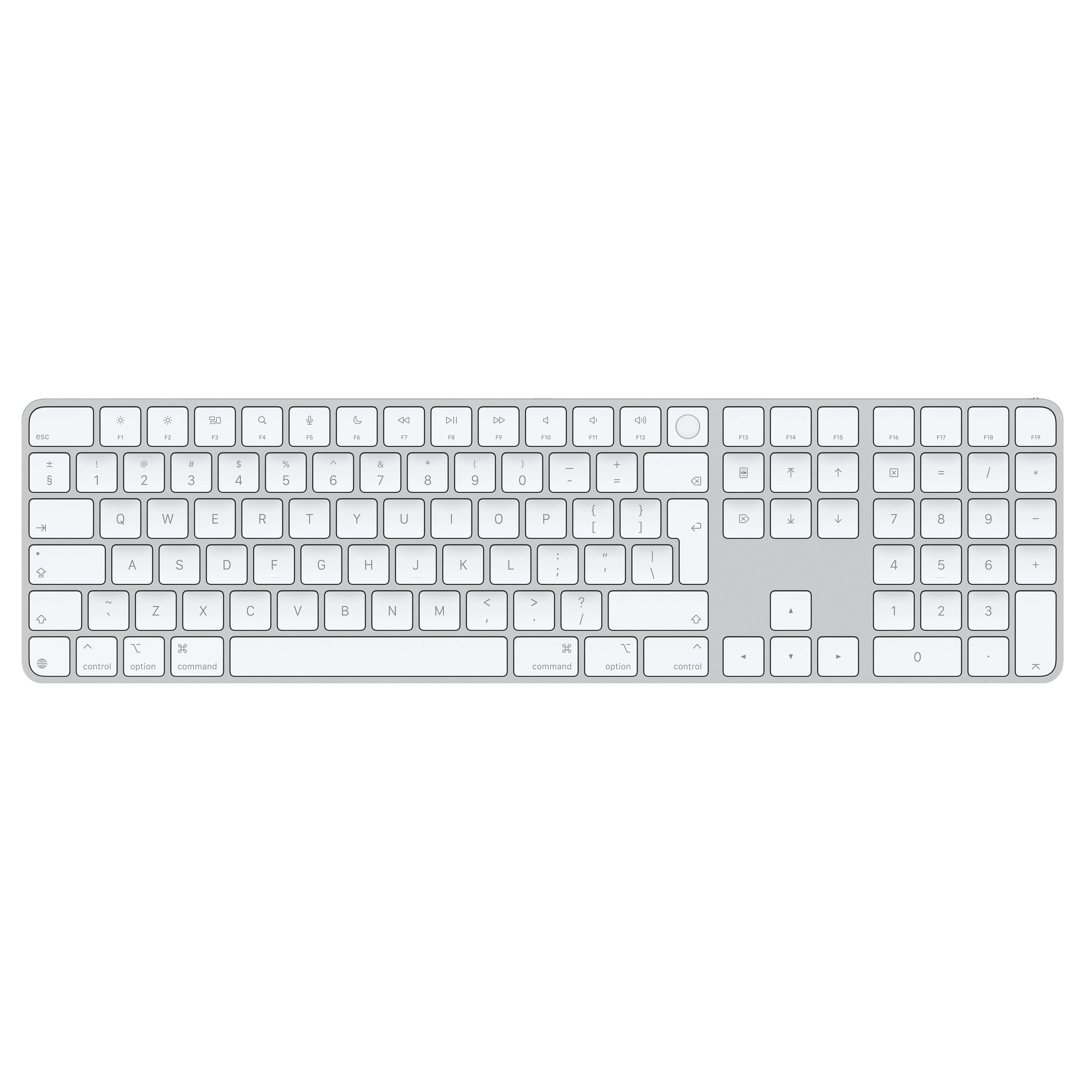 Apple Magic Keyboard with Touch ID for Mac models with Apple silicon - International English - White Keys